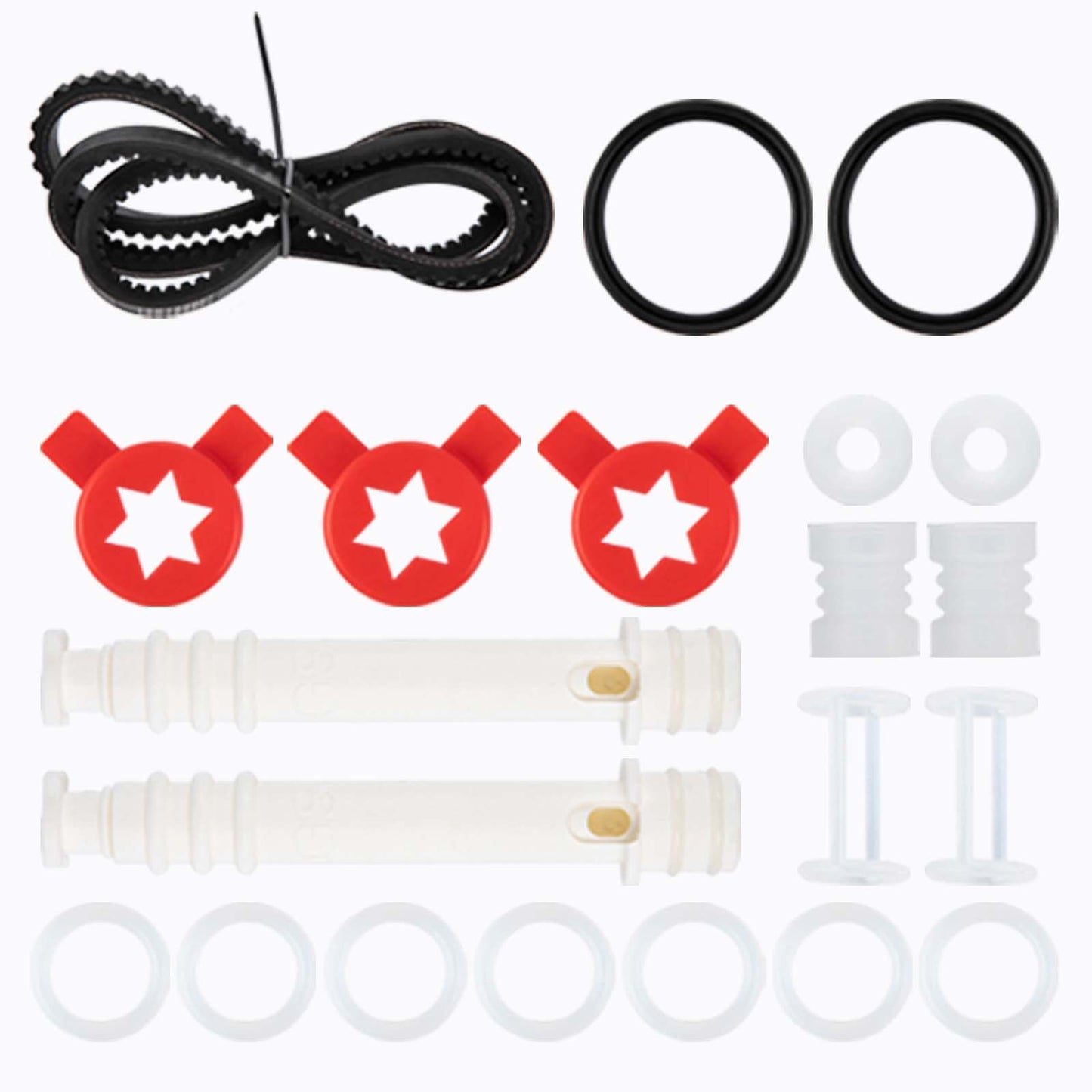 Commercial Ice Cream Machine, 22-30L/H Capacity, 2350W Countertop Soft Serve Machine with 2x6L Hopper 2L Cylinder LCD Panel Puffing Shortage Alarm, Frozen Yogurt Maker for Restaurant Snack Bar, Silver