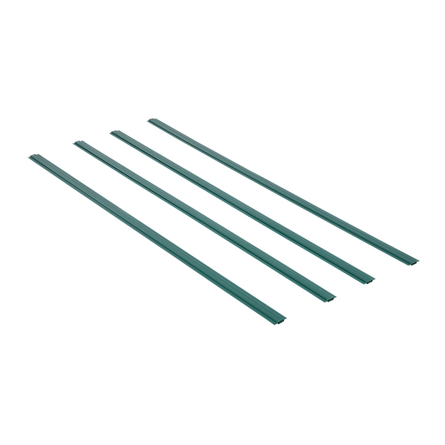 Chain Link Fence Privacy Slats Double Wall with Wings for 4' High Fence