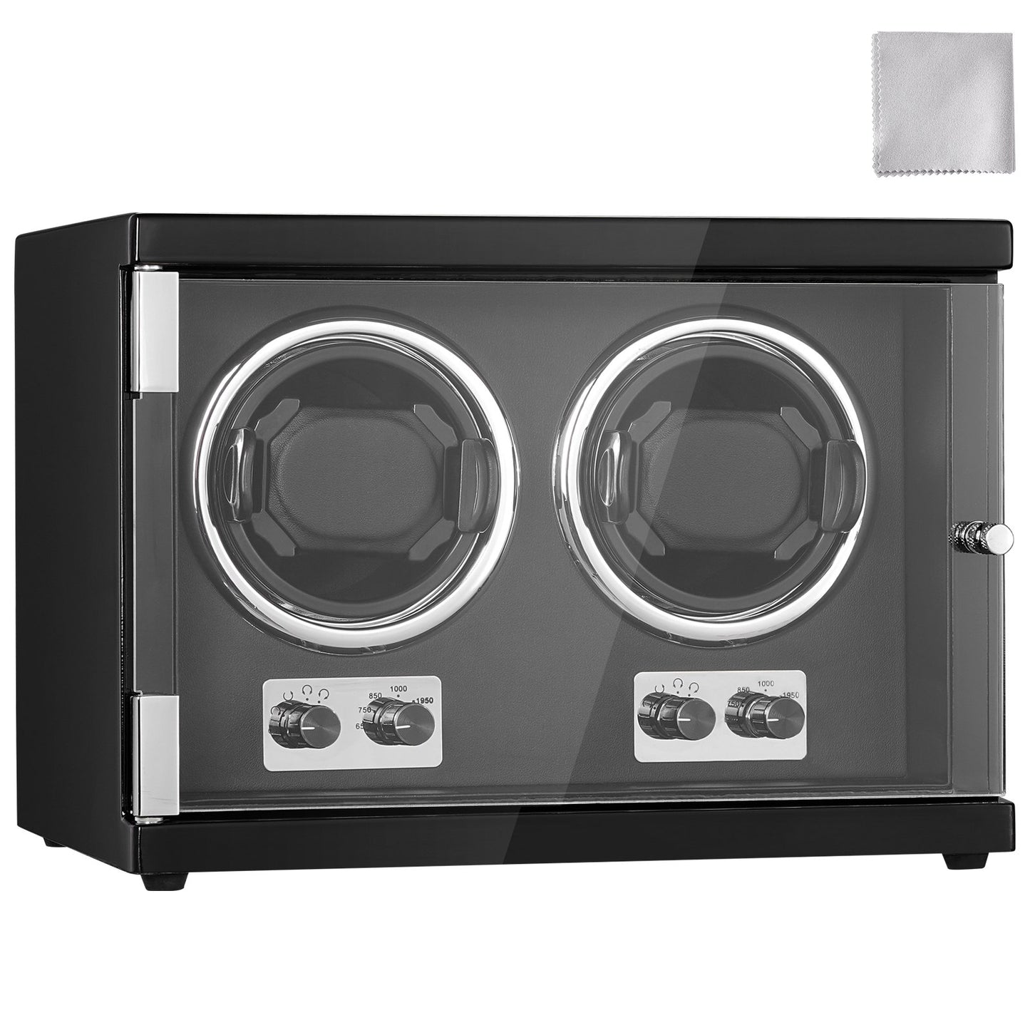 Watch Winder Dual Watch Winder för automatisk klocka med 2 Mabuchi-motorer
