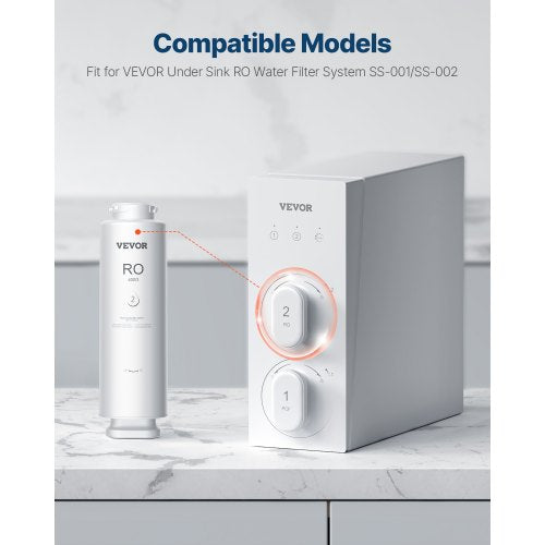 Omvänd Osmos System Ersättning för SS-002 Vattenfilter Under Vask