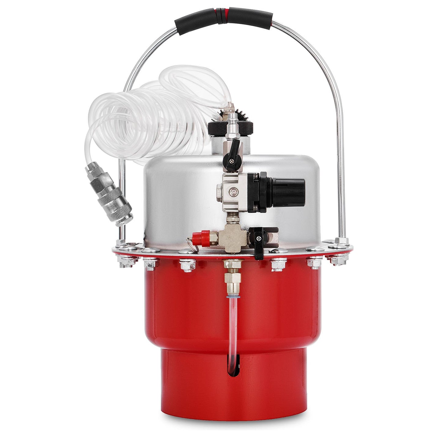 60psi pneumatisches Luftdruck-Entlüftungsset für Garagenbremsen und Kupplungen, 5 l Fassungsvermögen