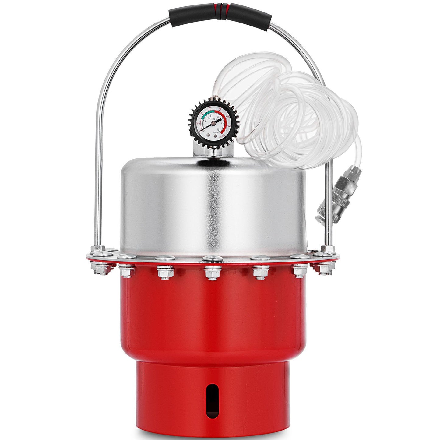 60psi pneumatisches Luftdruck-Entlüftungsset für Garagenbremsen und Kupplungen, 5 l Fassungsvermögen