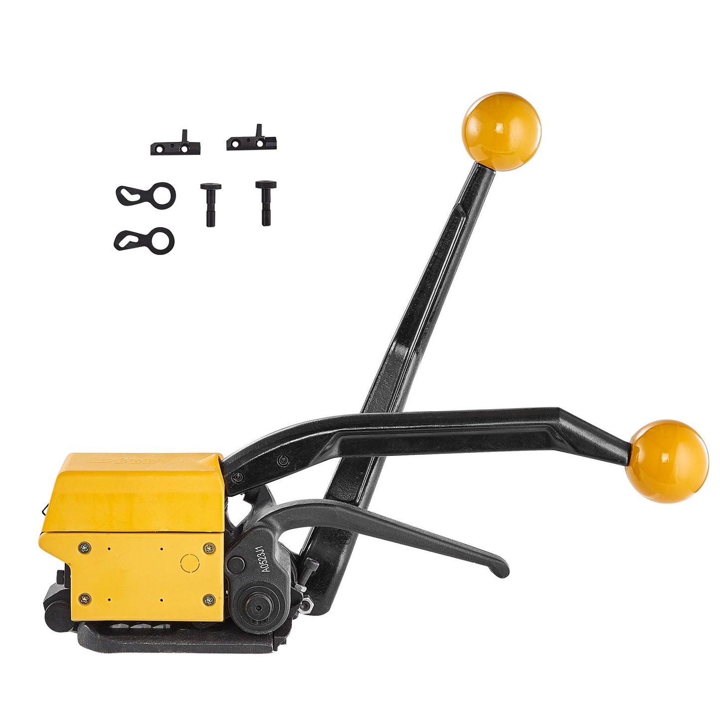 Steel Strapping Tool for 1/2"-3/4" Width, 3-in-1 (Stretcher, Presser, Cutter) Manual Belt Packaging Strapping Machine Packaging Metal Steel Strapping Strapping Tool Machine for Stainless Steel Straps