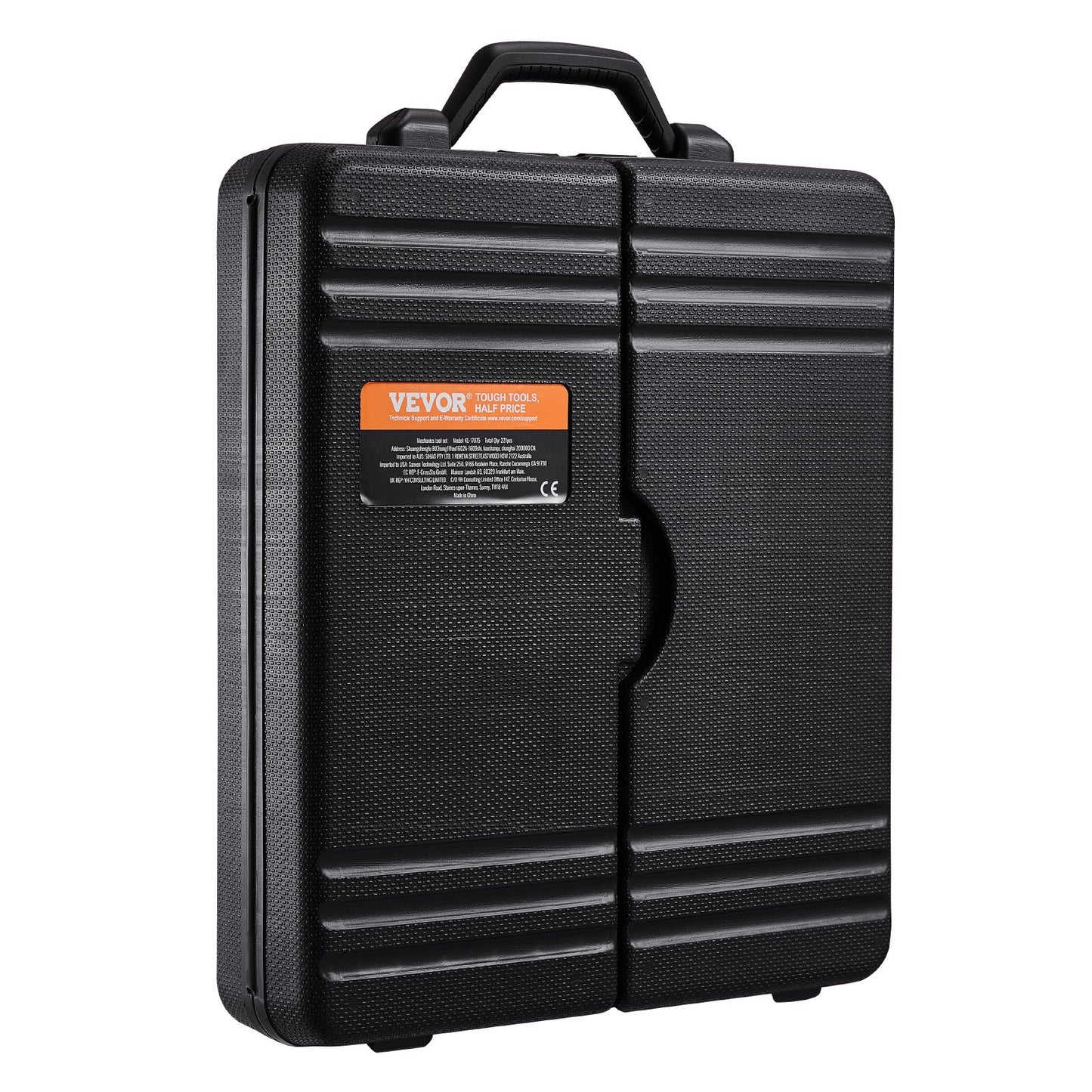 221-piece mechanics tool set 1/4" and 3/8" drive sockets SAE and metric