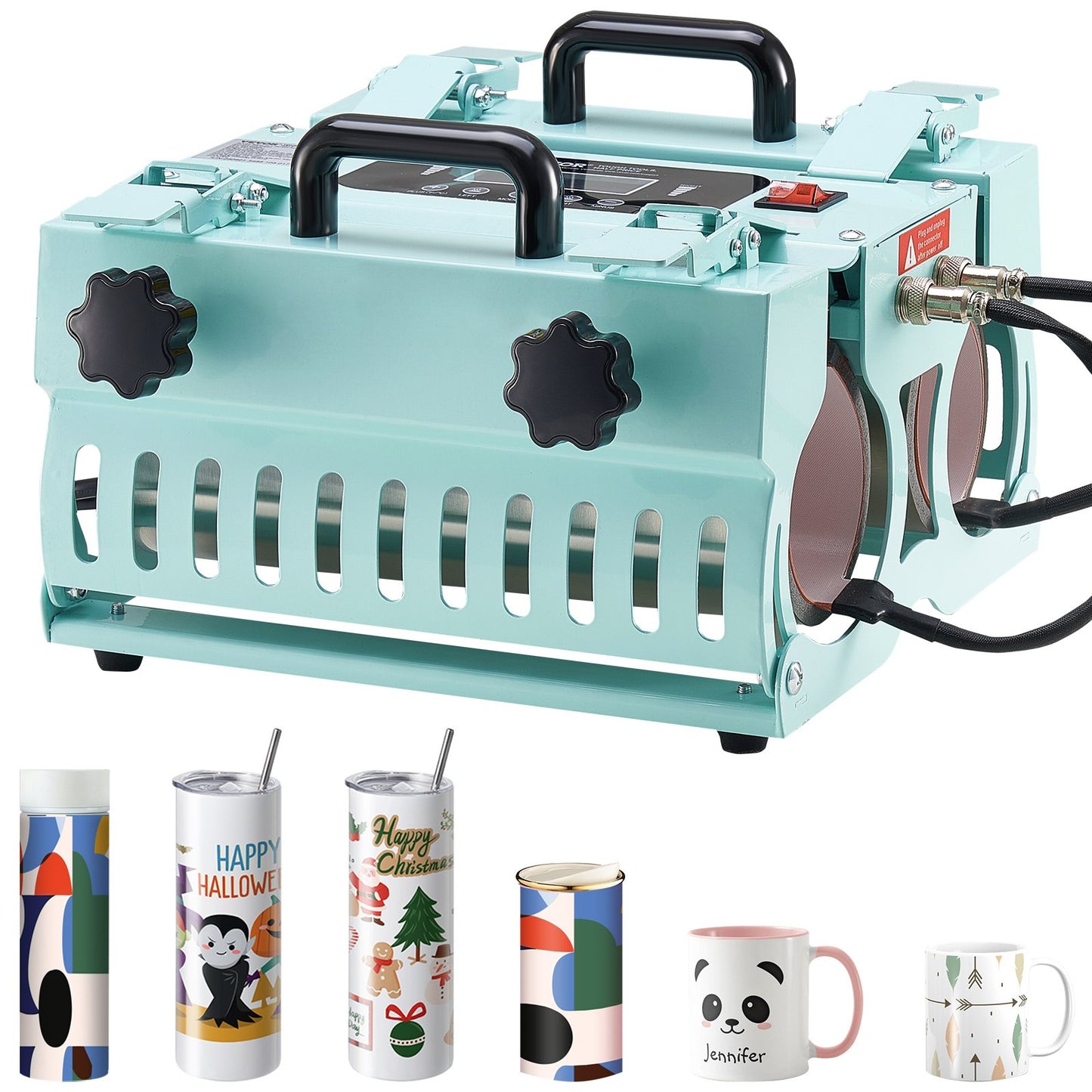 Tumbler Heat Press Machine 2 Station Heater 11-30oz Mug Press Sublimation