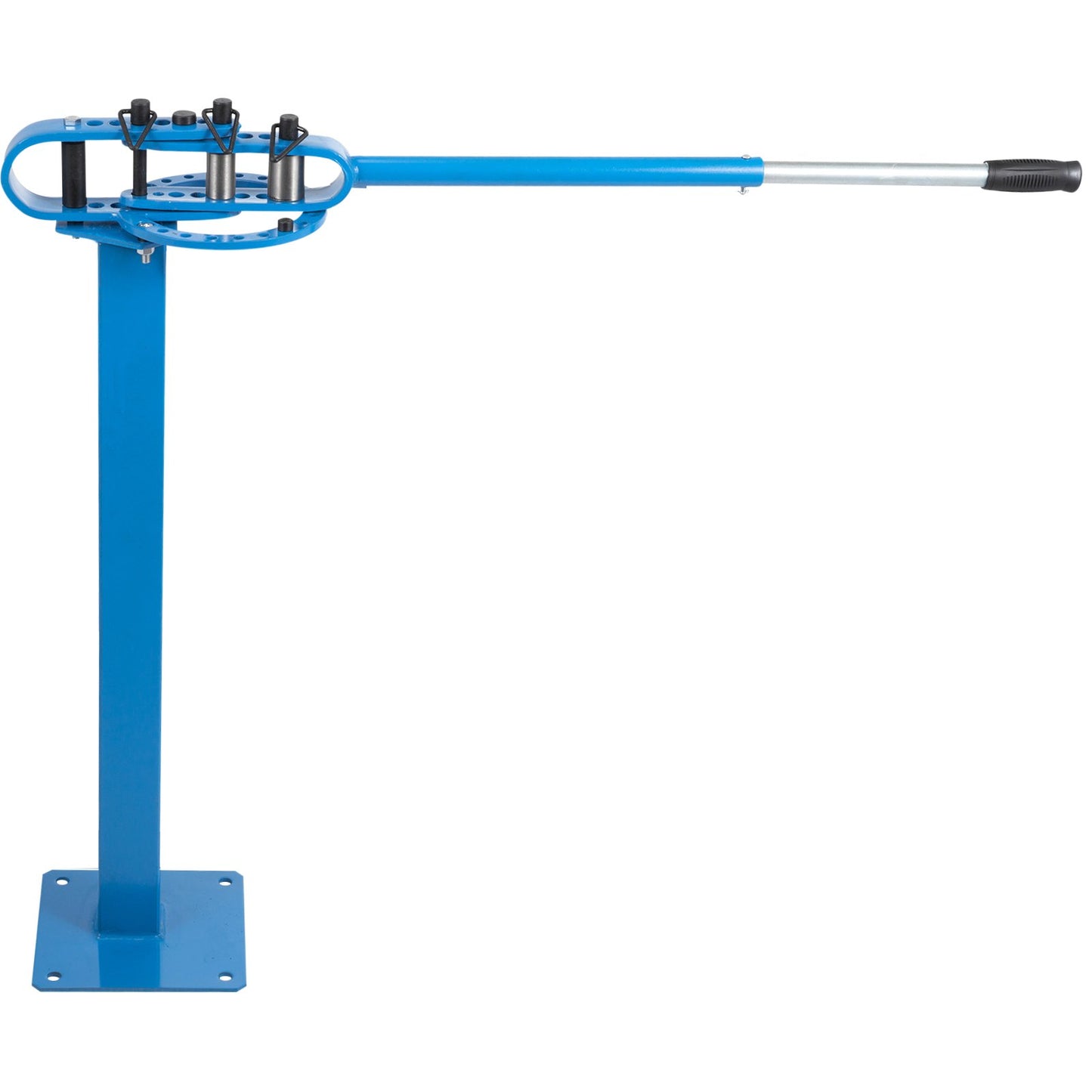 YP-38 Metal Bender 1"-3" Flat Bar Square Rod Böjning 7 Dies med golvstativ