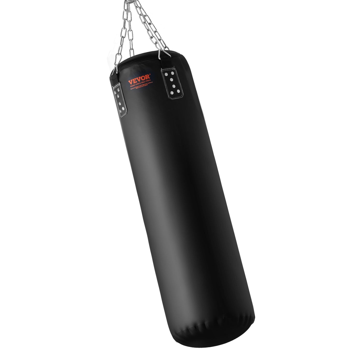 Boxsack für Erwachsene, 48" PVC Schweres Boxsack-Set, Boxsack mit Ketten und Handschuhen, Hängender Boxsack für MMA Karate Judo, Muay Thai Kickboxen, Boxen zu Hause, (Ungefüllt)
