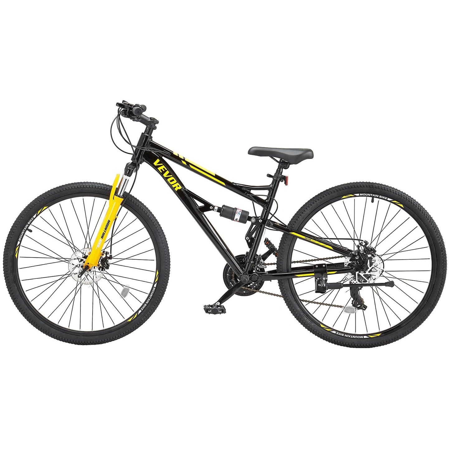 29" mountainbike MTB-cykel 24-växlad fullfjädring Dubbla skivbromsar