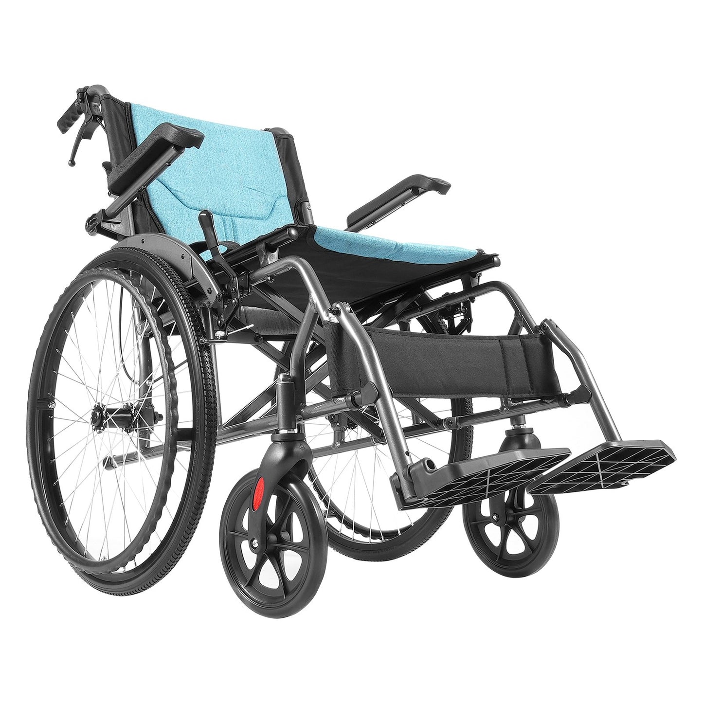 Rullstol aluminiumlegering Ultralätt 18-in bred sits 250lbs