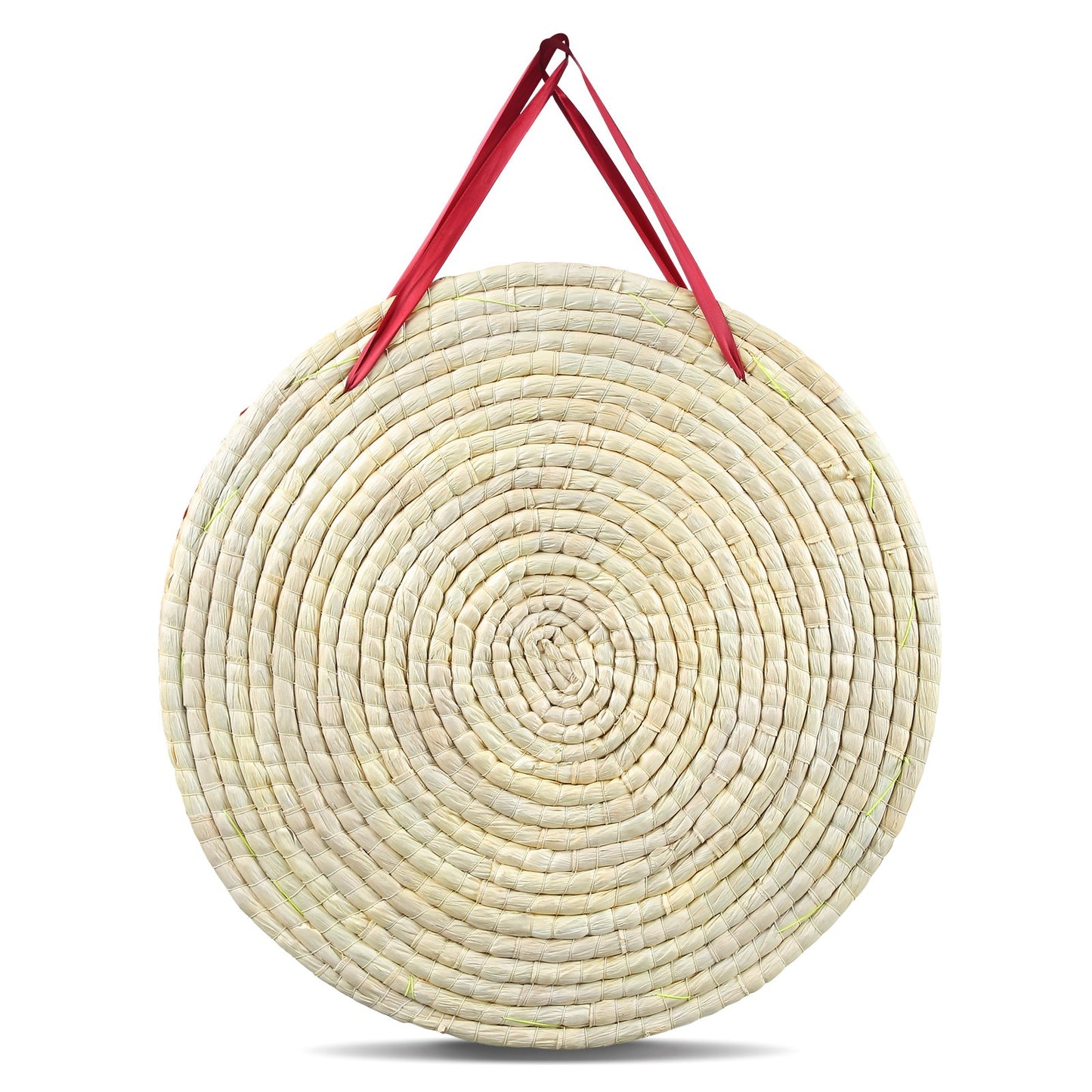 Archery Target, 5 Layers 20" Arrow Target, Traditional Solid Straw, Round Archery Target, Bow Target Shooting, Handmade Arrow Targets, Colored Rope Target for Backyard Outdoor Hunting