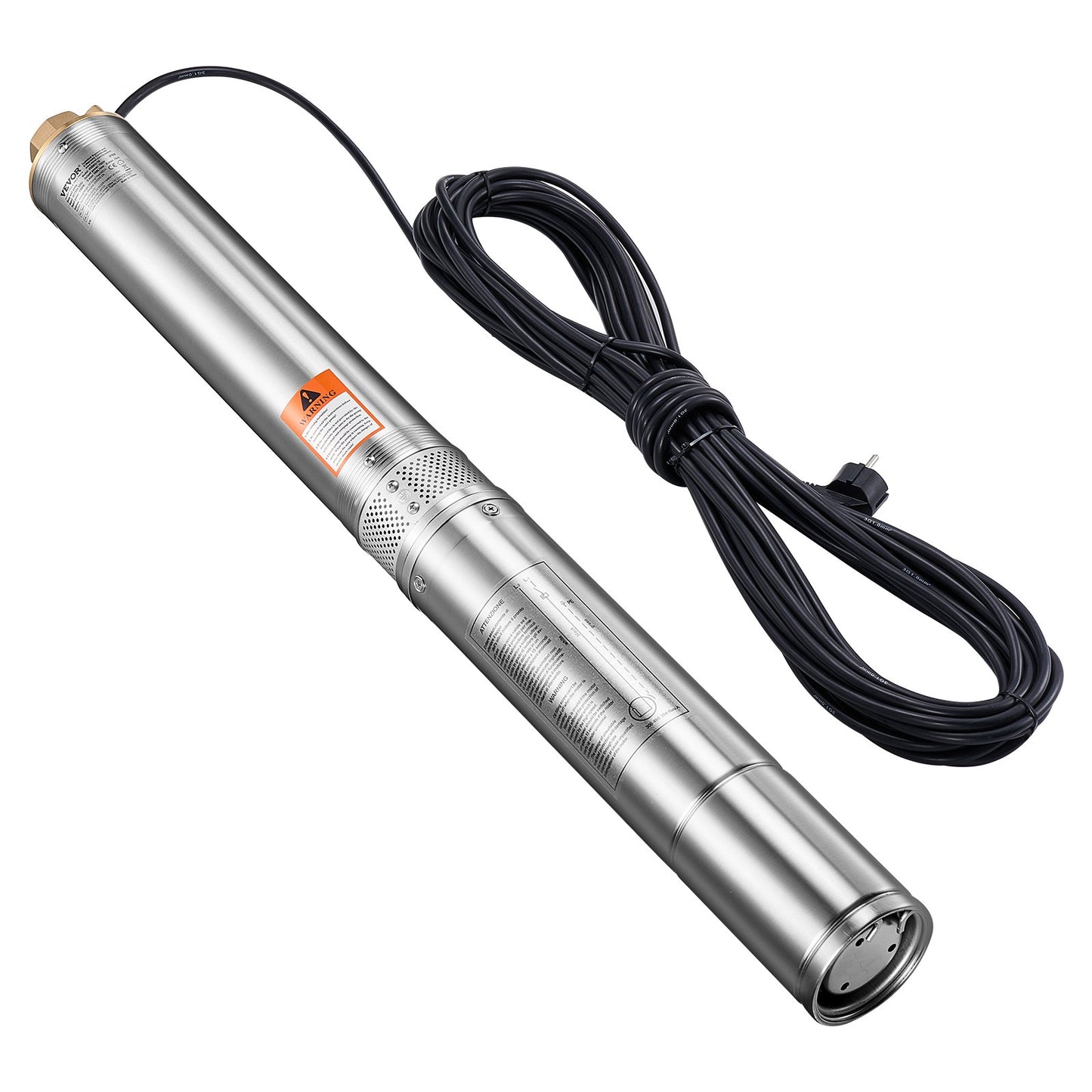 750W Edelstahl Tiefbrunnen Tauchpumpe Wasserpumpe 246ft 100L/min