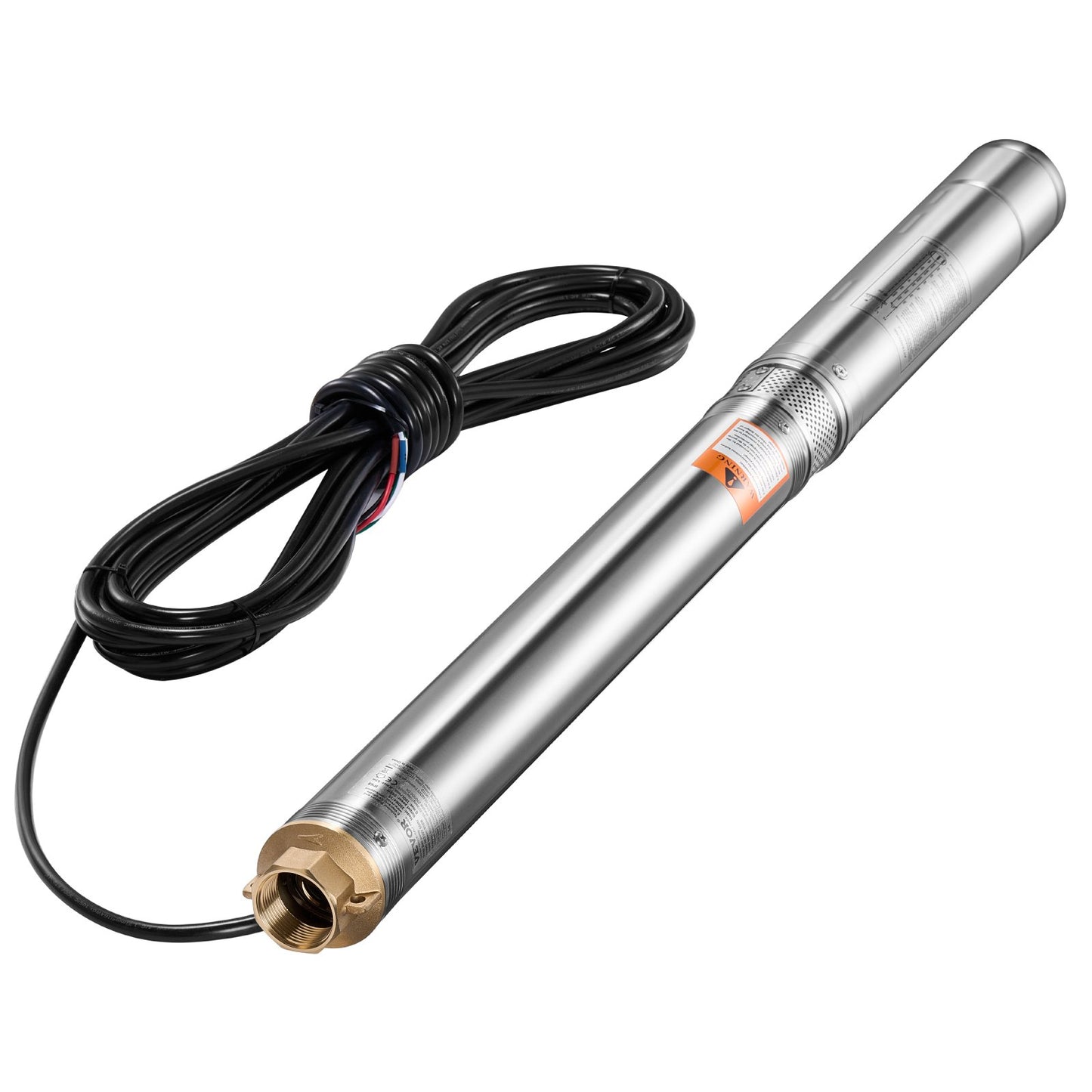 550W Dränkbar pump med djup brunn i rostfritt stål vattenpump 174 fot 100L/min