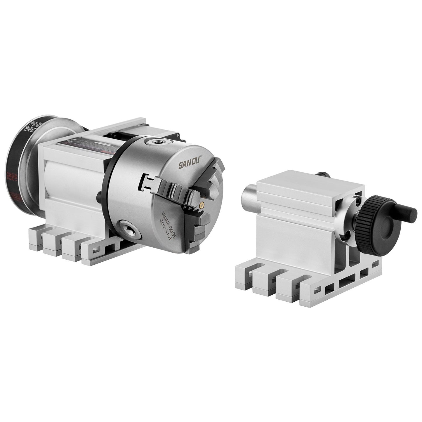 Indexeringsdel K11-100mm 3-käftad chuck bakstycke för CNC-fräsning