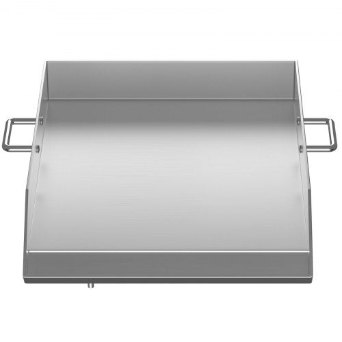 fyrkantig grillplatta 16 x 18 tums rostfritt stål grillplatta platt toppgrill Tripple Burner Spis Grillplatta Flat Top Plate för utomhus Trippelbrännare spis | EU