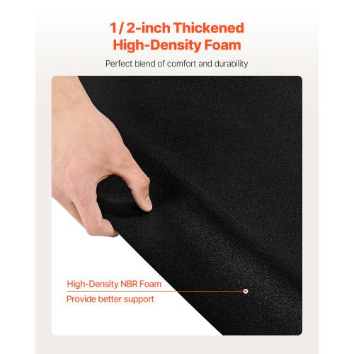 Salongsmatta för hårstylist 1225 x 1505 mm Hexagonig salongsmatta 13 mm tjock | EU