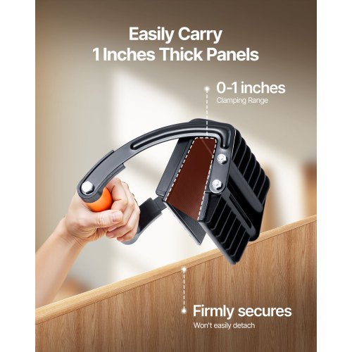 2-PIECE Plywood carrier 90 kg plasterboard for plasterboard with thickness 0-2.5 cm