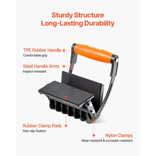 2-PIECE Plywood carrier 90 kg plasterboard for plasterboard with thickness 0-2.5 cm