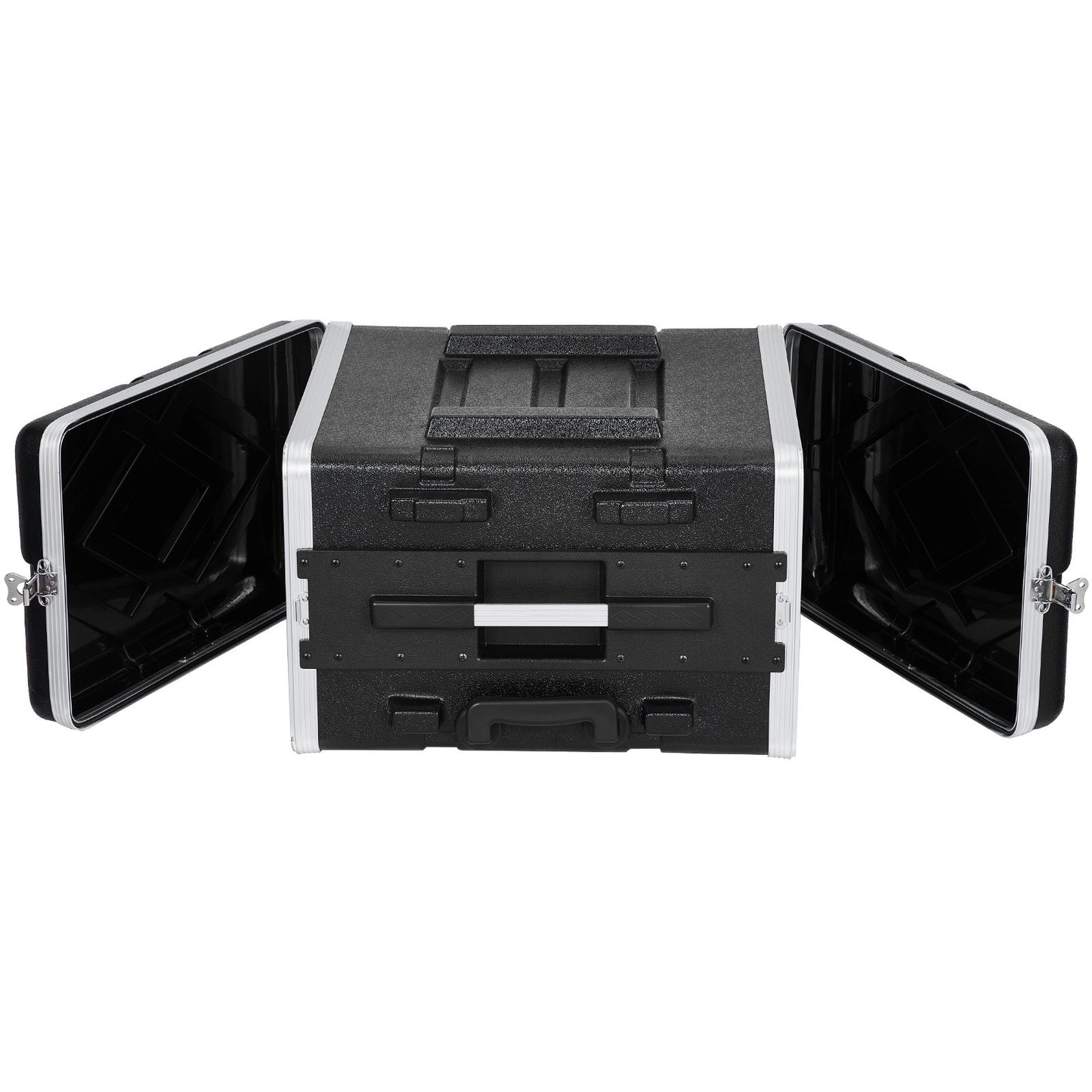 6U Rack Case Server Rack Cabinet 19 i djup med ABS konstruktionshandtag
