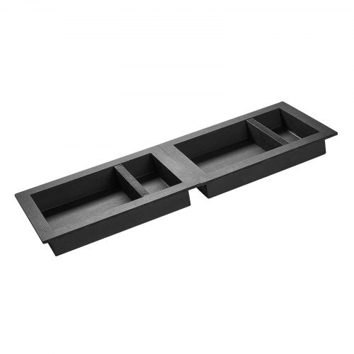Duschnisch 40,6 x 61+40,6 x 61 cm Infälld väggorganisatör Badrum | EU