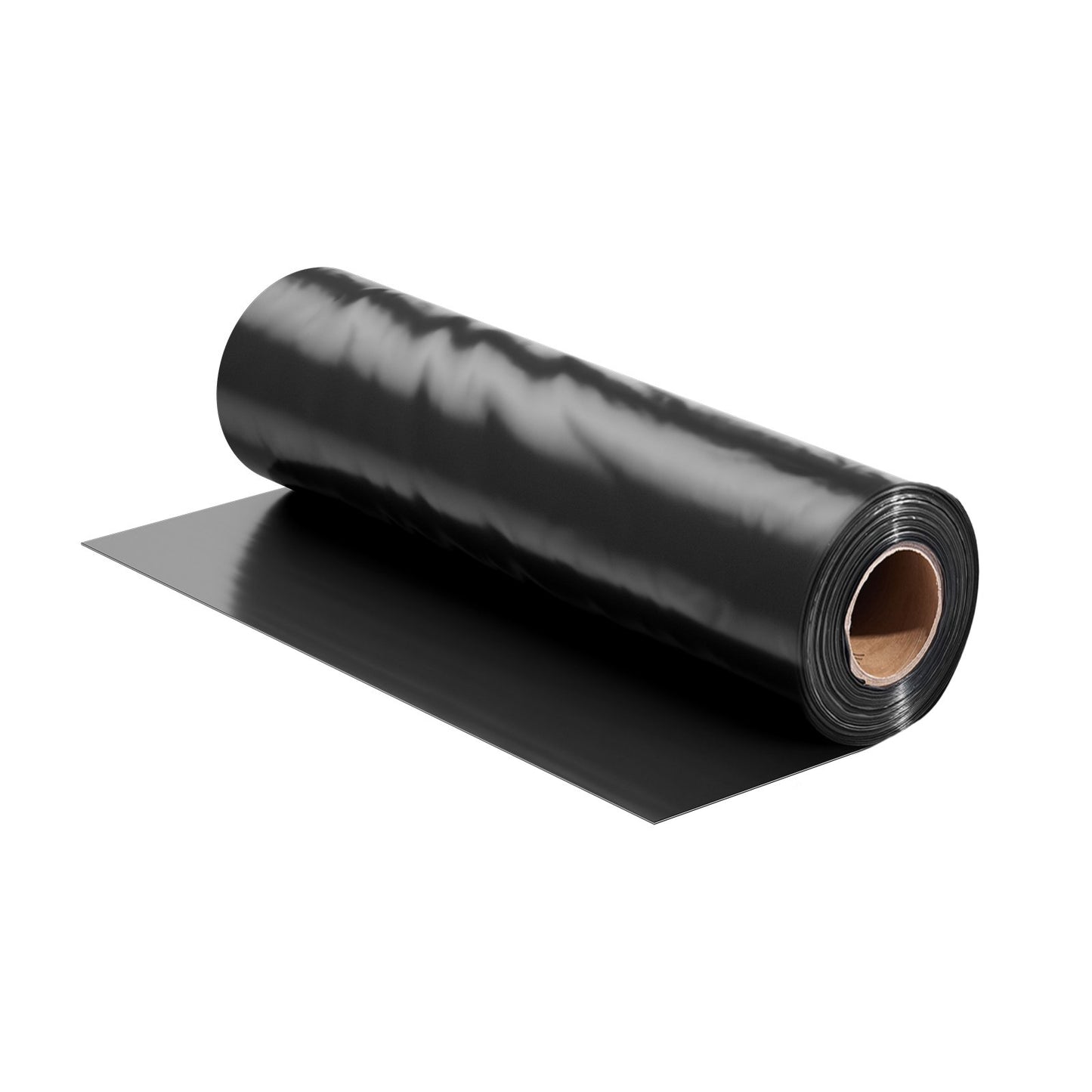 10Mil Plastic Film Roll 10 x 65 FT Heavy Duty Film Black & White