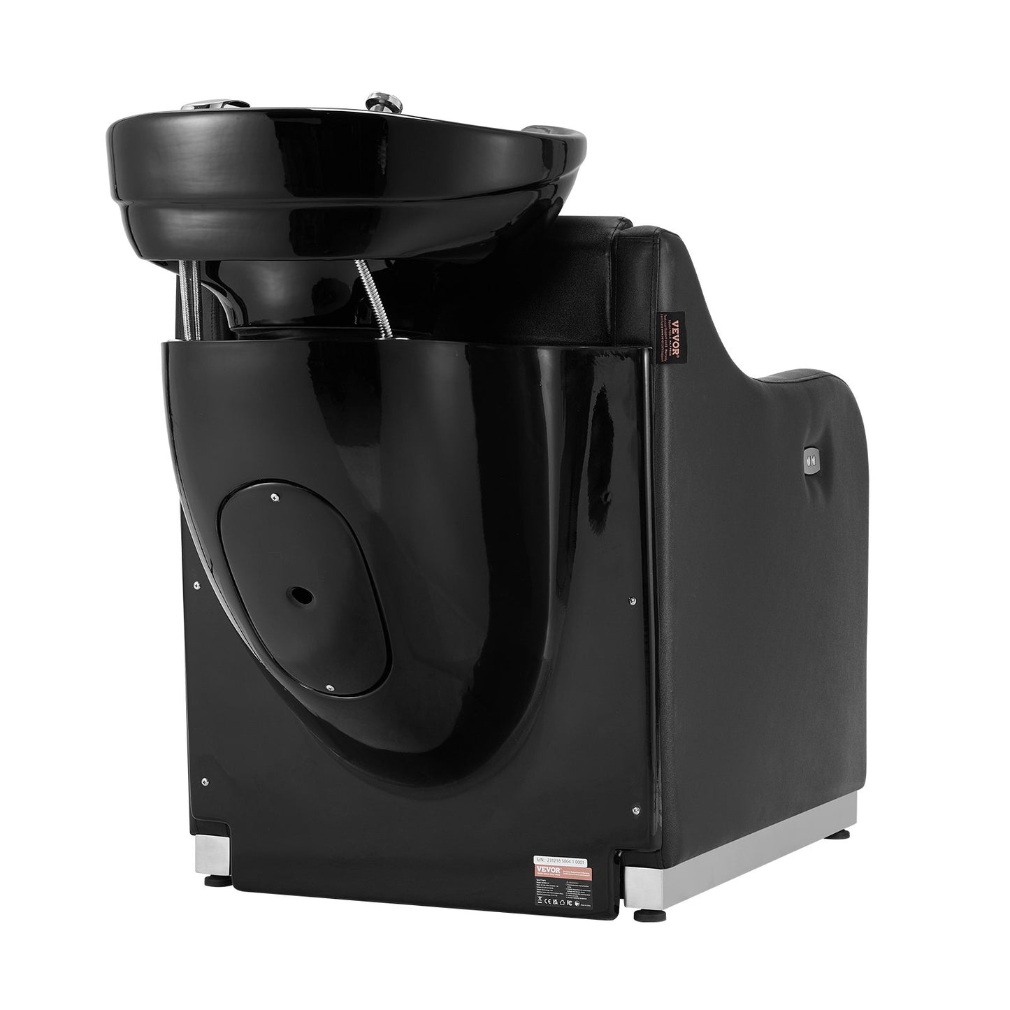 Shampoo Backwash Stol Barbershop Hårtvättstation & Elektriskt fotstöd