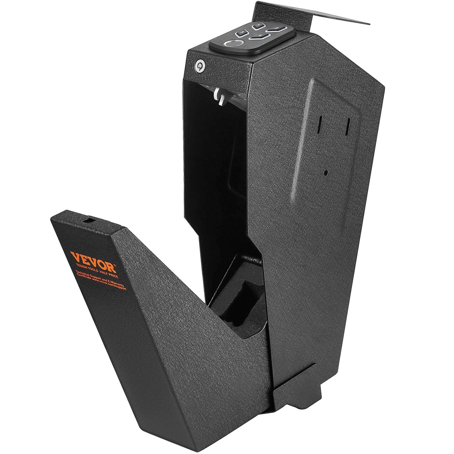 Montierter Waffentresor für Pistolen Biometrischer Waffentresor 3 Zugriffswege für 1 Pistole