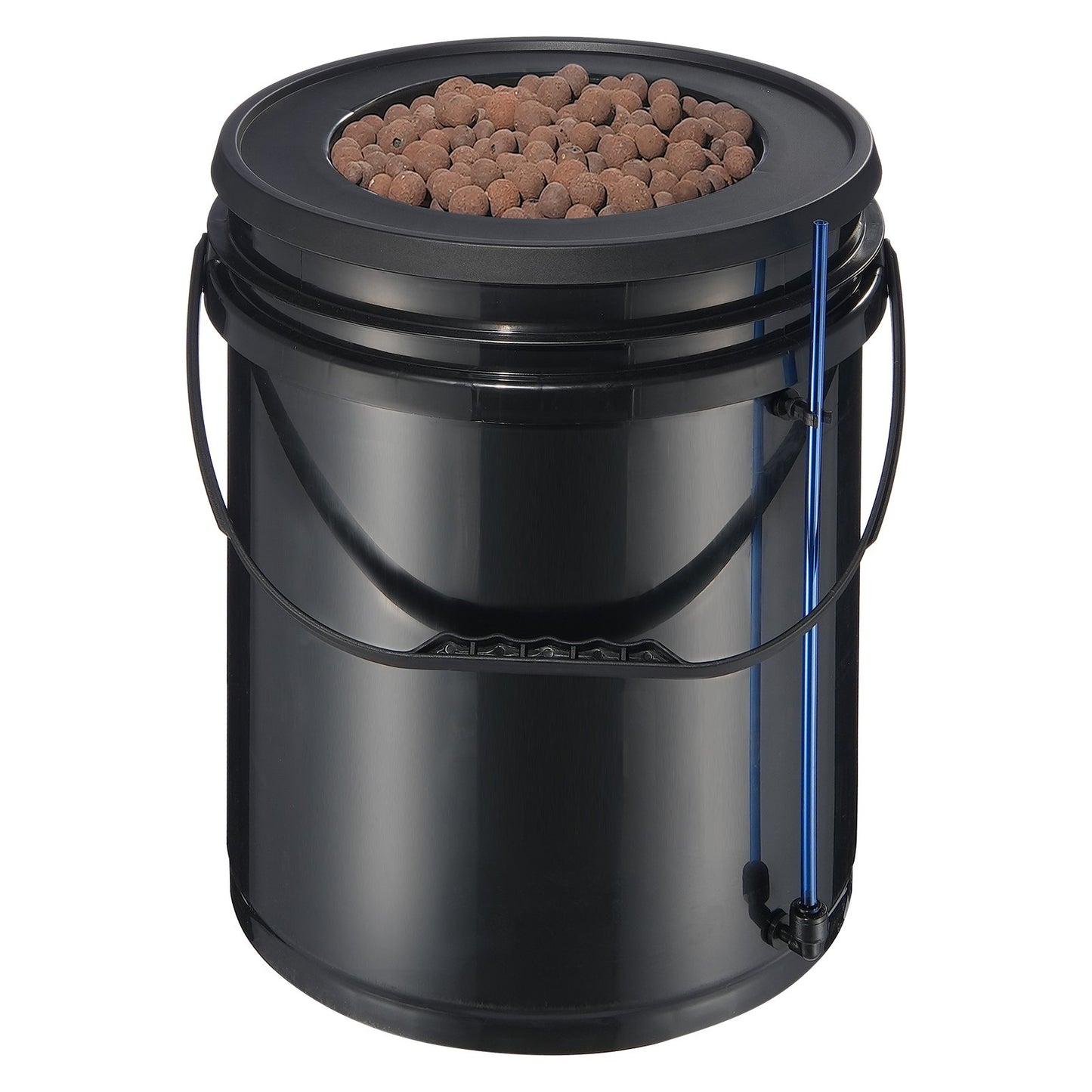 RDWC Hydroponics System recirculating deep water culture 4 buckets 5 gal