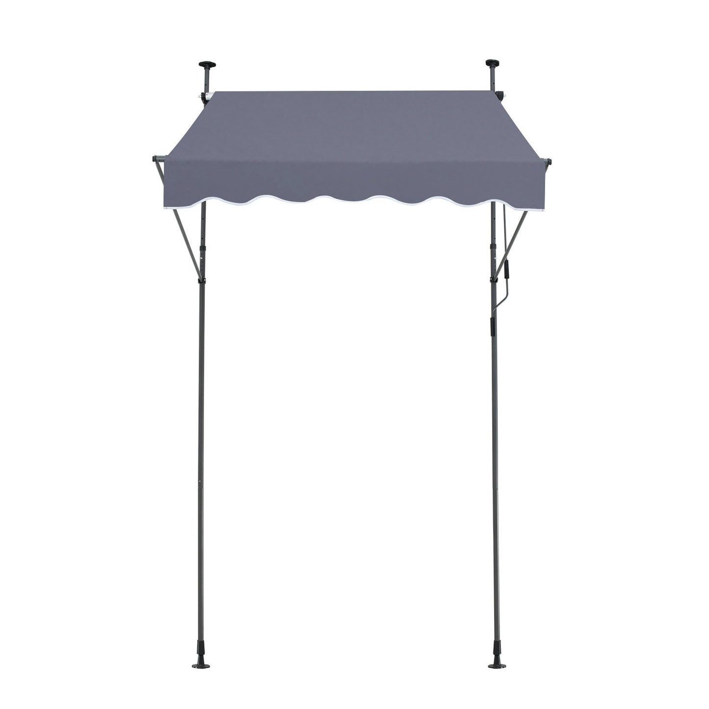59x47" patio awning Retractable awning sunshade cover with crank