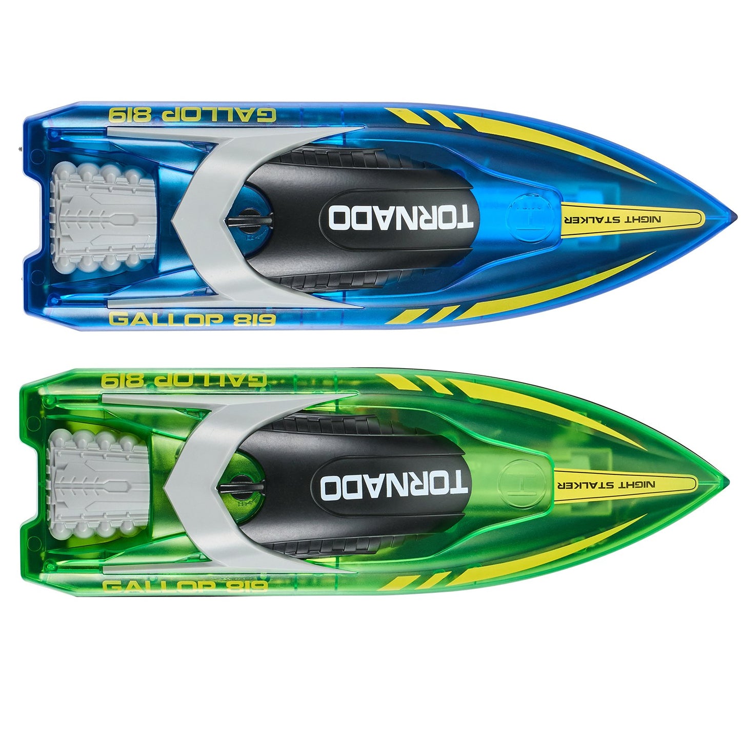 2 PCS RC Boat 2.4 GHz Remote Control Racing Boat 12 km/h Kids Adults Gift