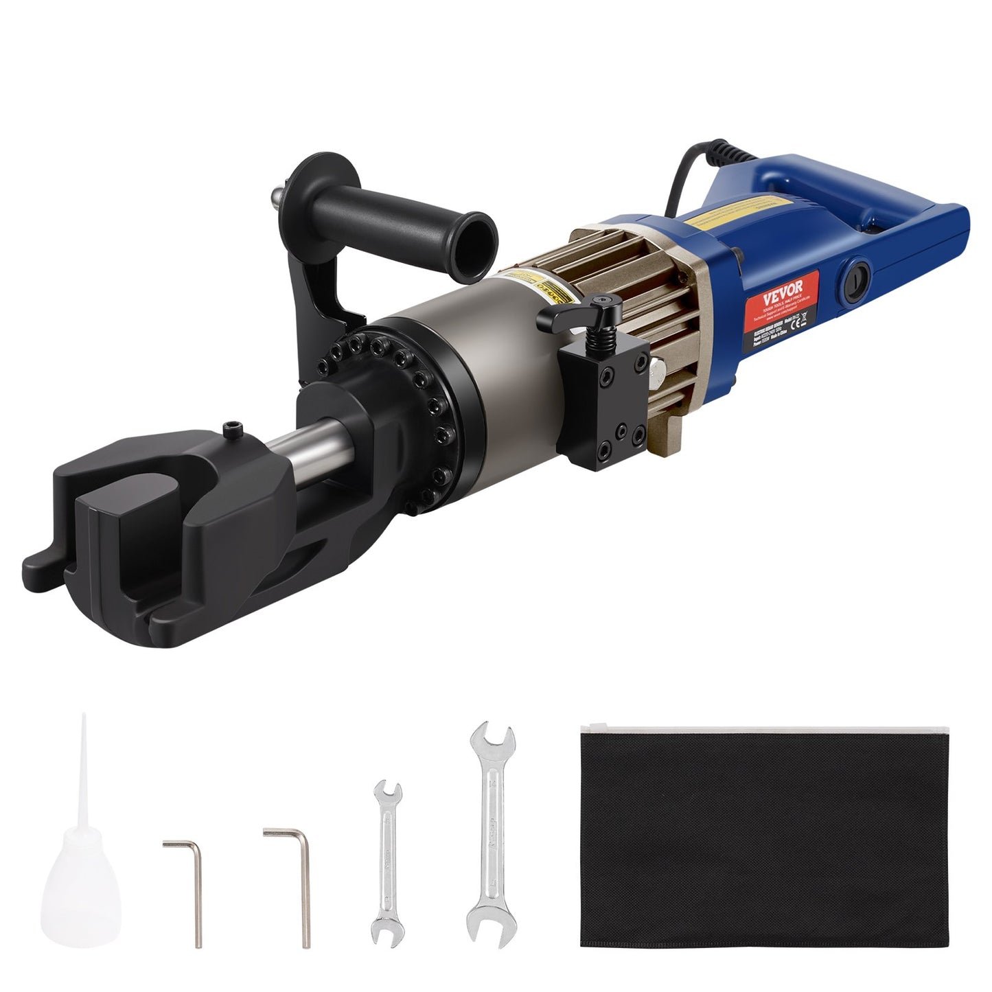 1500W elektrisk hydraulisk armeringsjärnsbockare upp till 3/4 tum #6 (6-20 mm) armeringsjärn