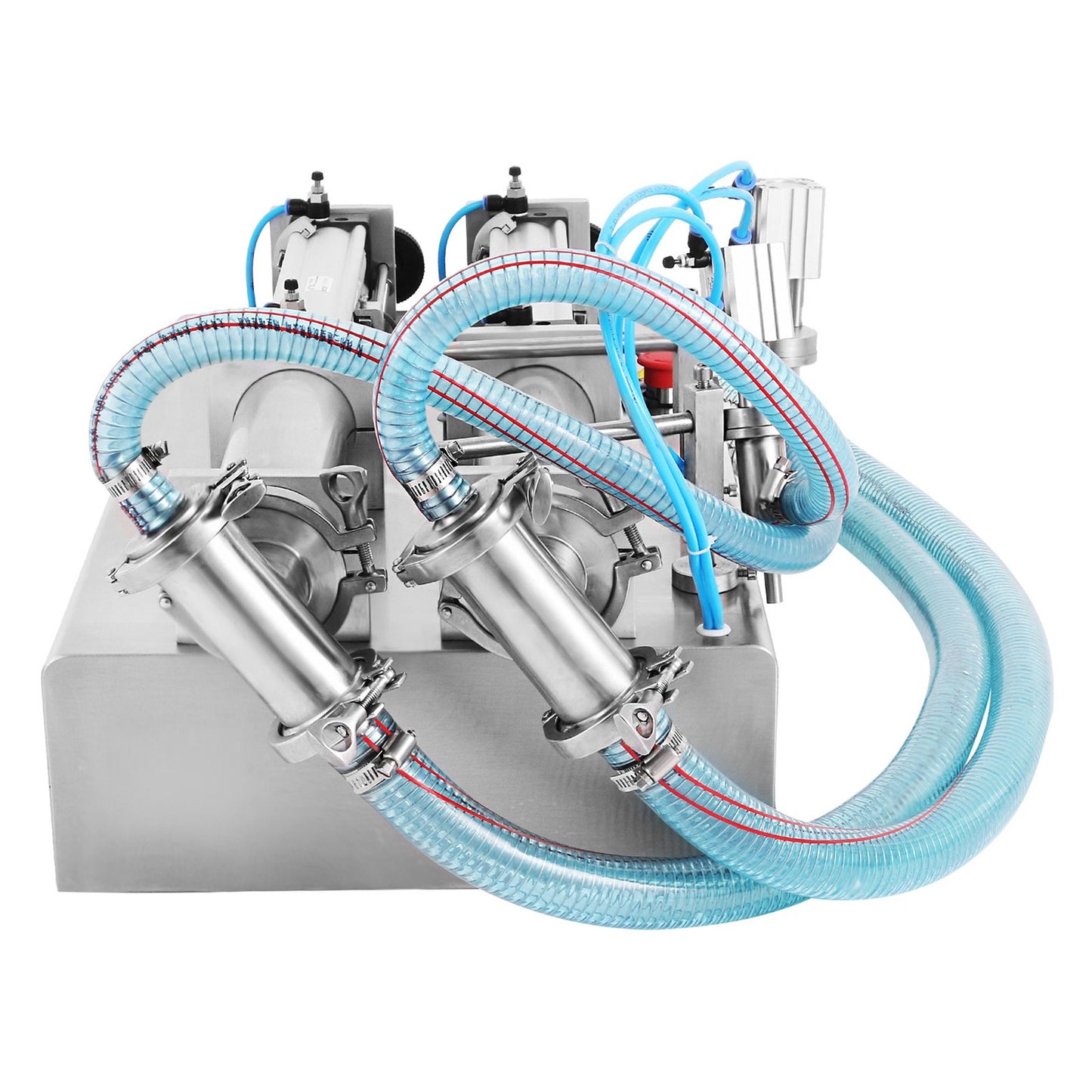 100-1000ml Pneumatic Liquid Filling Machine Two Nozzles Bottle Filler for Liquid Juice Filler for Liquid