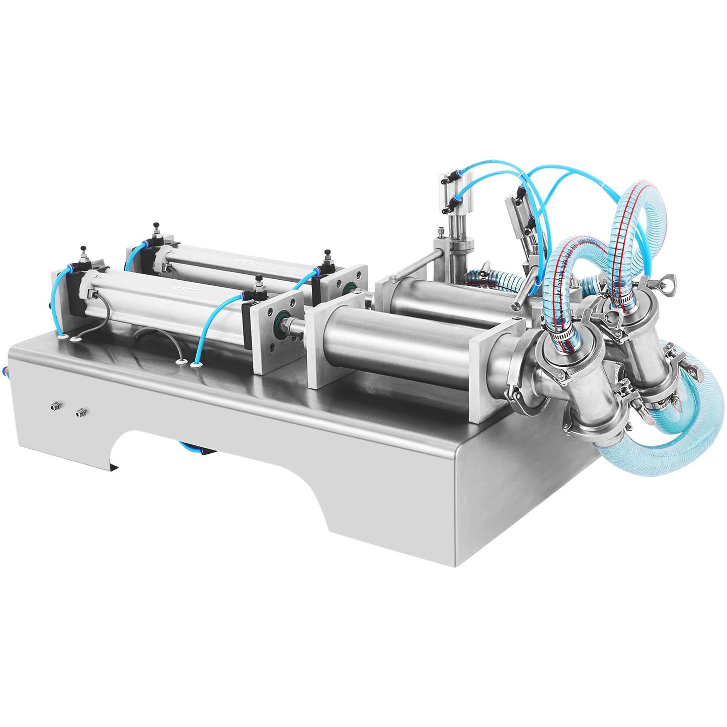 100-1000ml Pneumatic Liquid Filling Machine Two Nozzles Bottle Filler for Liquid Juice Filler for Liquid
