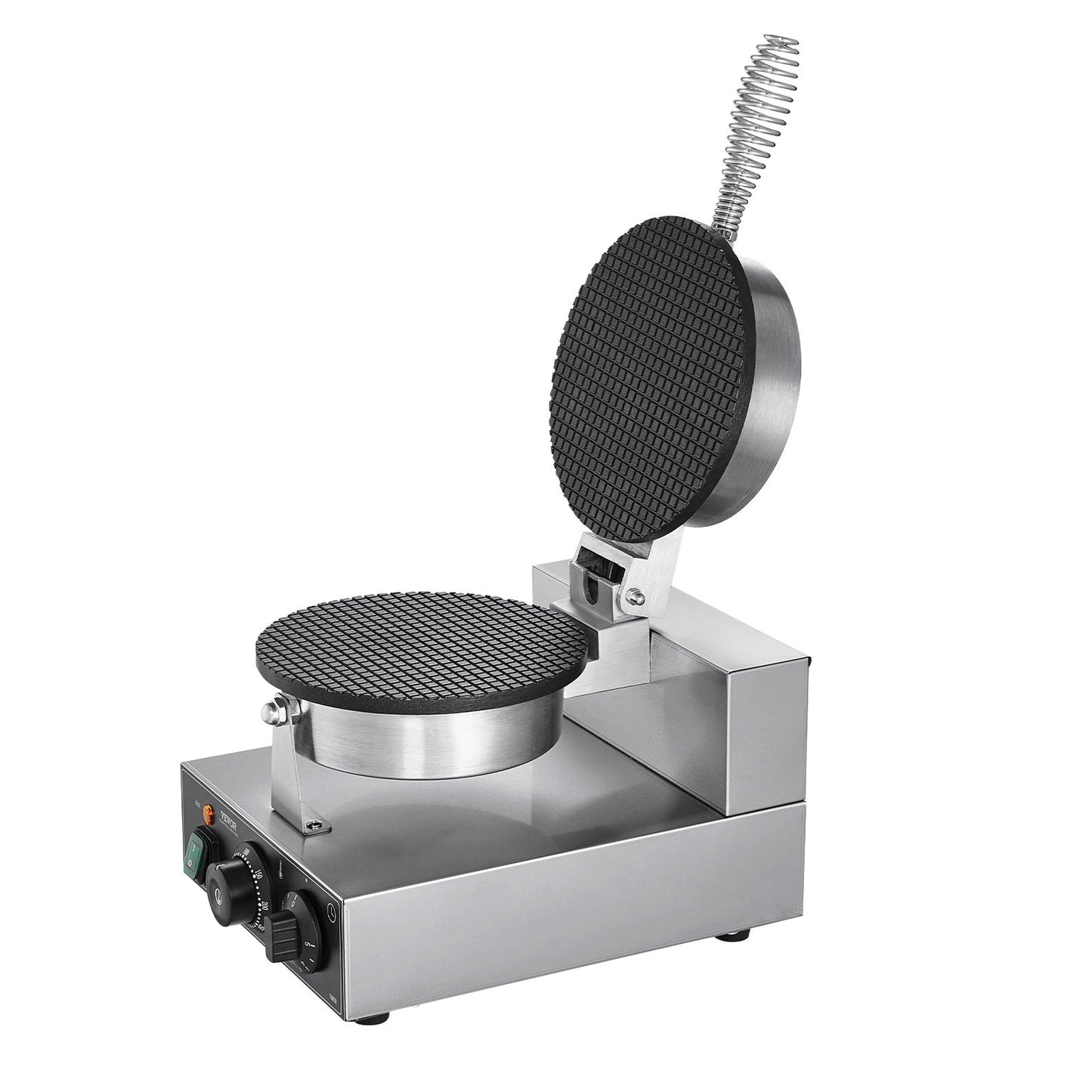 Electric Ice Cream Cone Machine Commercial Waffle Cone Egg Roll Maker 1230W