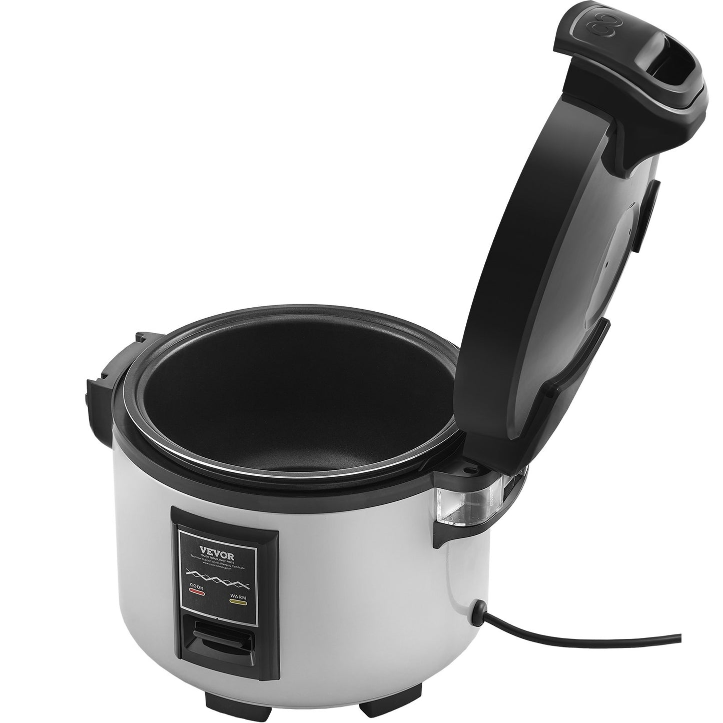 Kommersiell riskokare 45-kopps non-stick gryta 9L 12H Håll varm restaurang