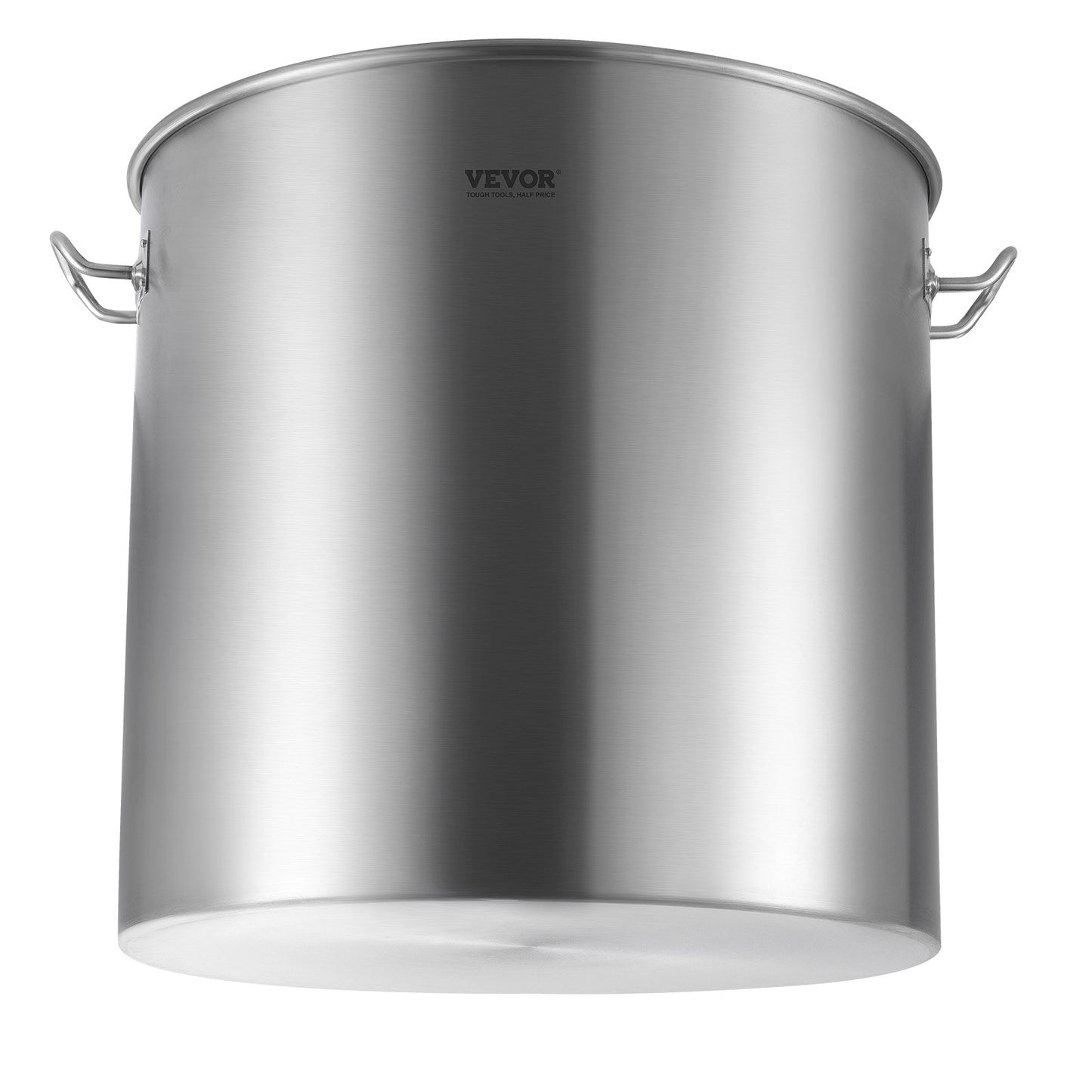 100QT Stockpot i rostfritt stål Matlagning Köksåsgryta med korglock