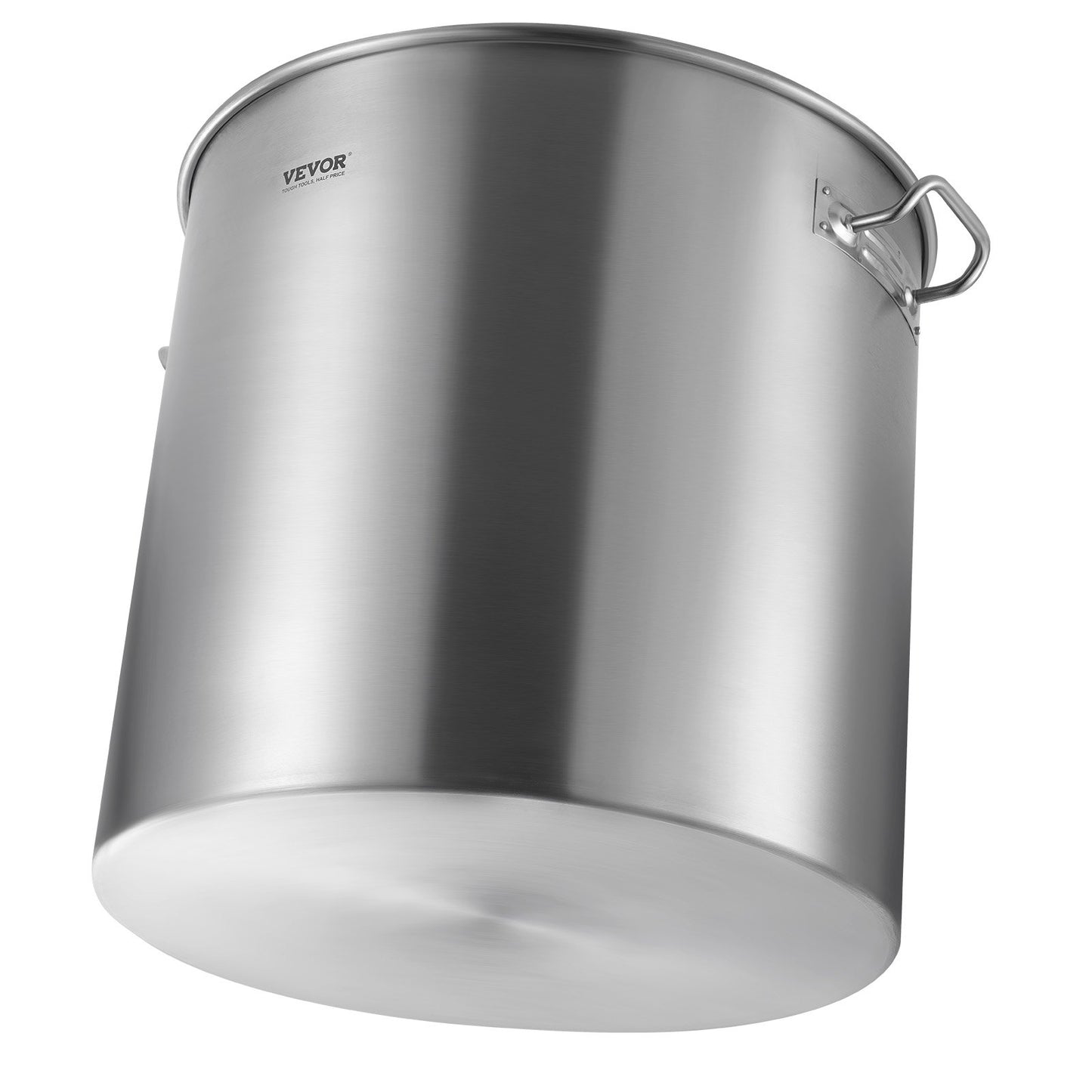 100QT Stockpot i rostfritt stål Matlagning Köksåsgryta med korglock
