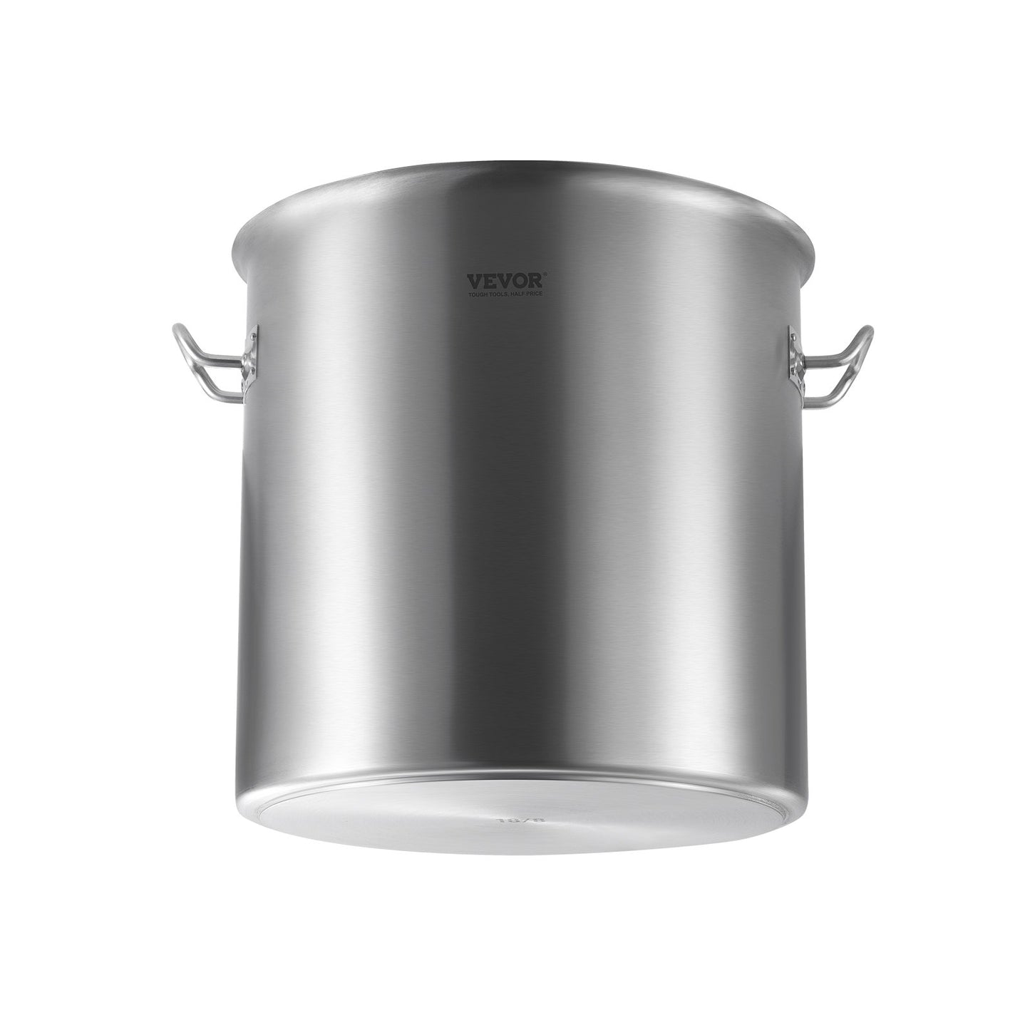53QT Rostfritt stål Stockpot Matlagning Kökssåsgryta med lockhandtag