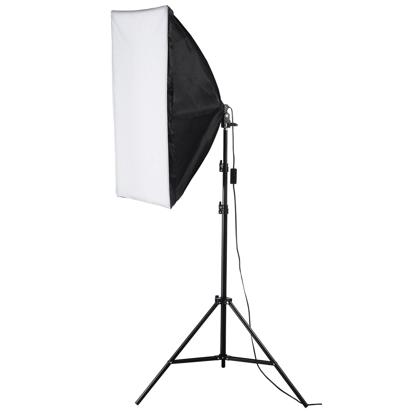Softbox Lighting Kit 20 tum x 28 tum 30W 5500K LED-lampor justerbart stativ