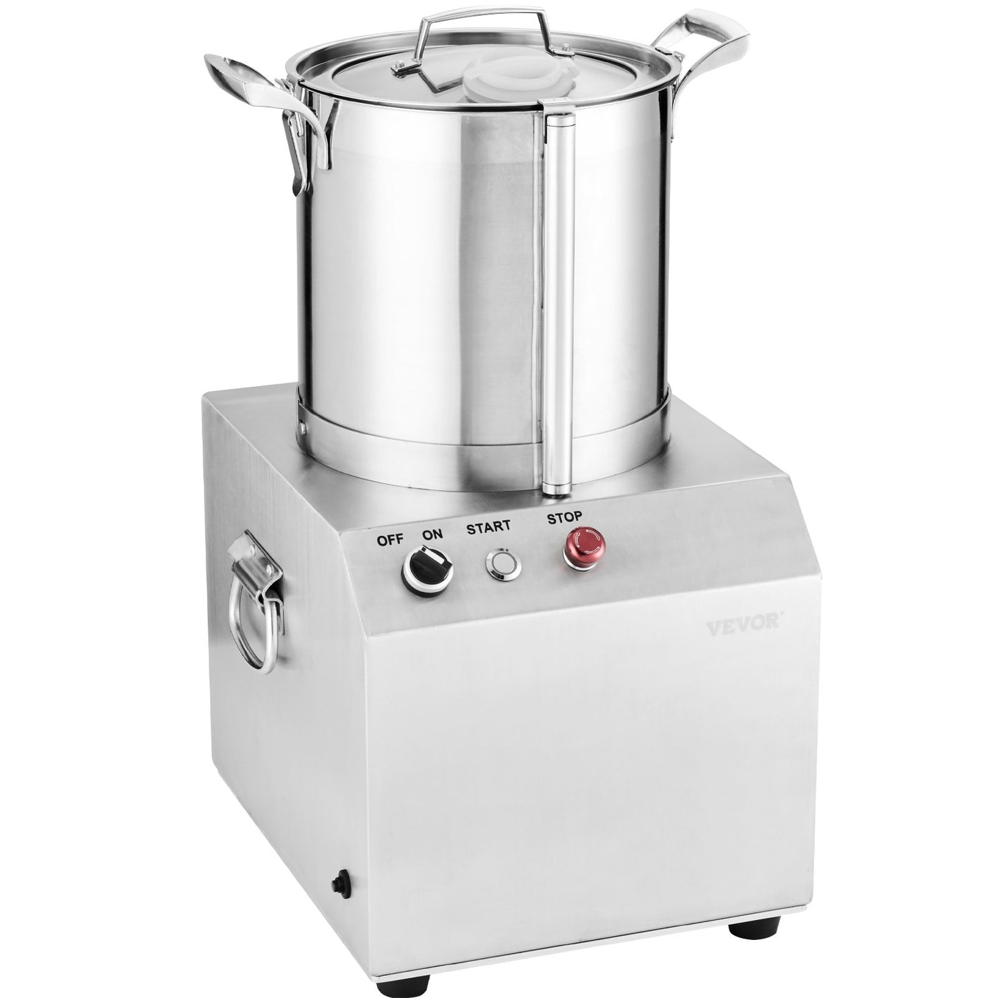 Food Processor & Vegetable Chopper 10L Food Grade Stainless Steel Mixer