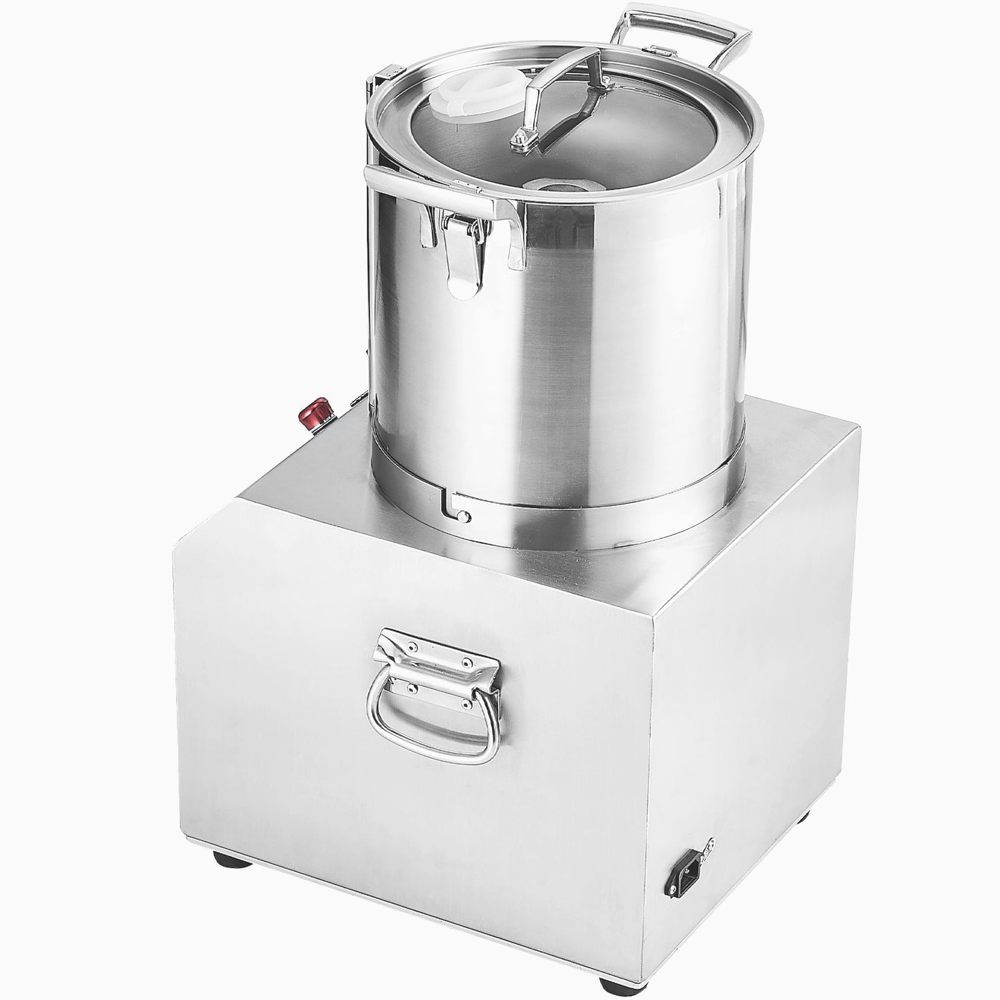 Matberedare & Grönsakshackare 4L Mixer av rostfritt stål av livsmedelskvalitet