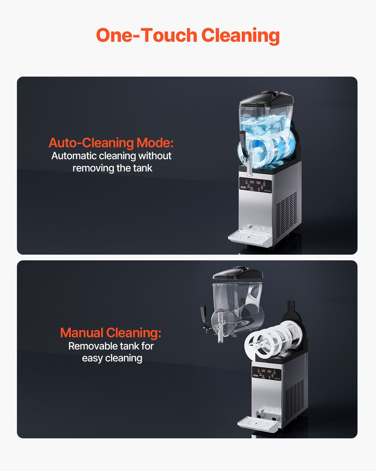 12L Commercial Slushy Machine Margarita Smoothie Frozen Drink Maker