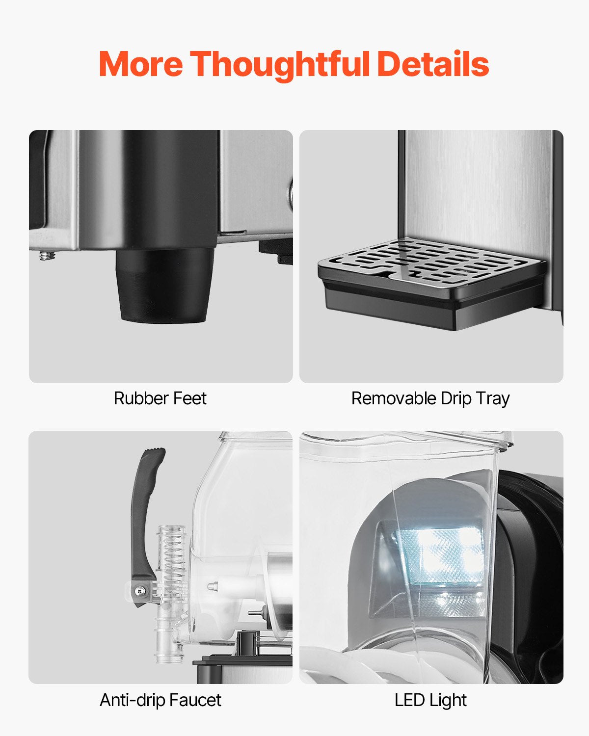 4L kommerzielle Slushy-Maschine Margarita Smoothie Frozen Drink Maker