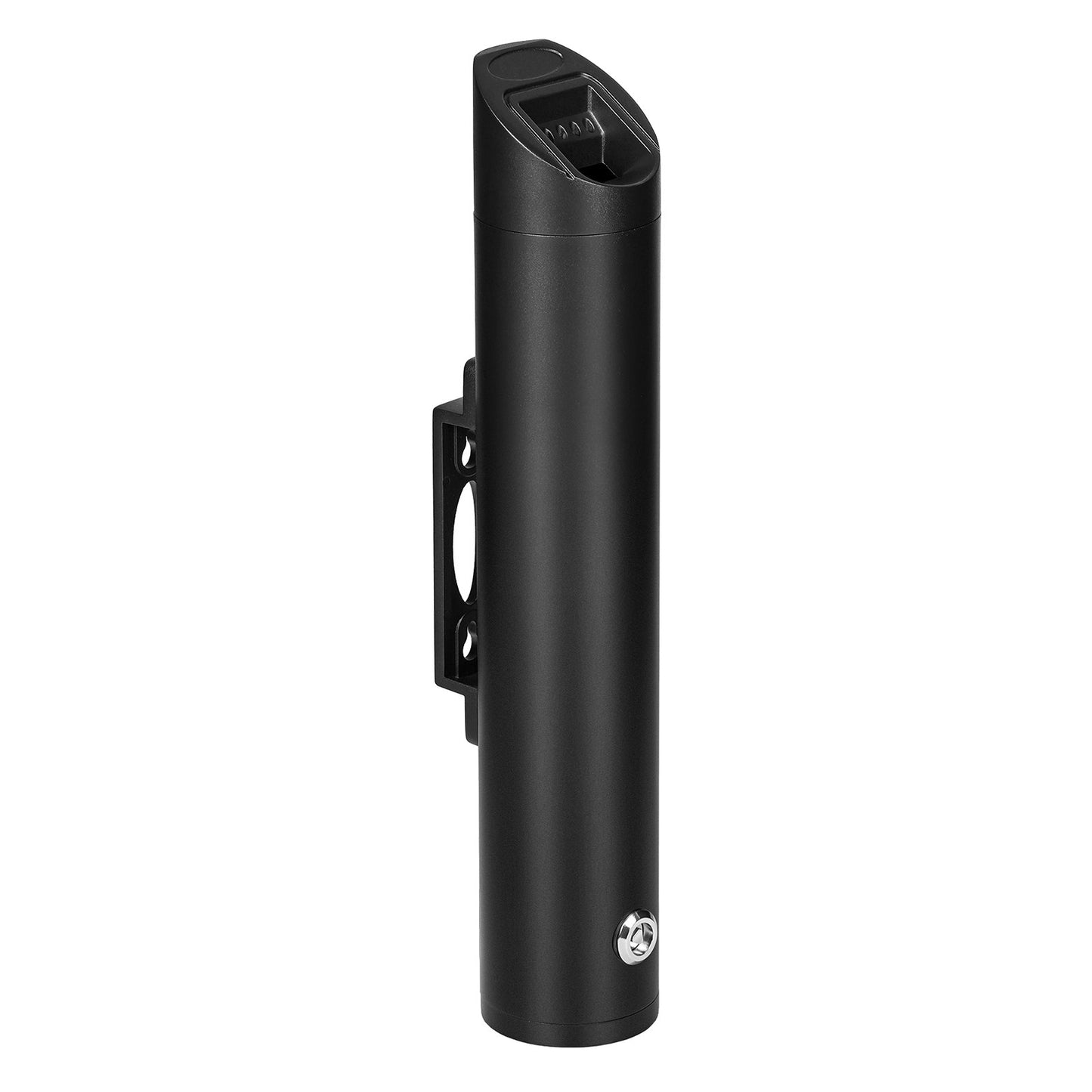 Cigarette Butt Container Stainless Steel Wall Mounted Waste Disposal Black