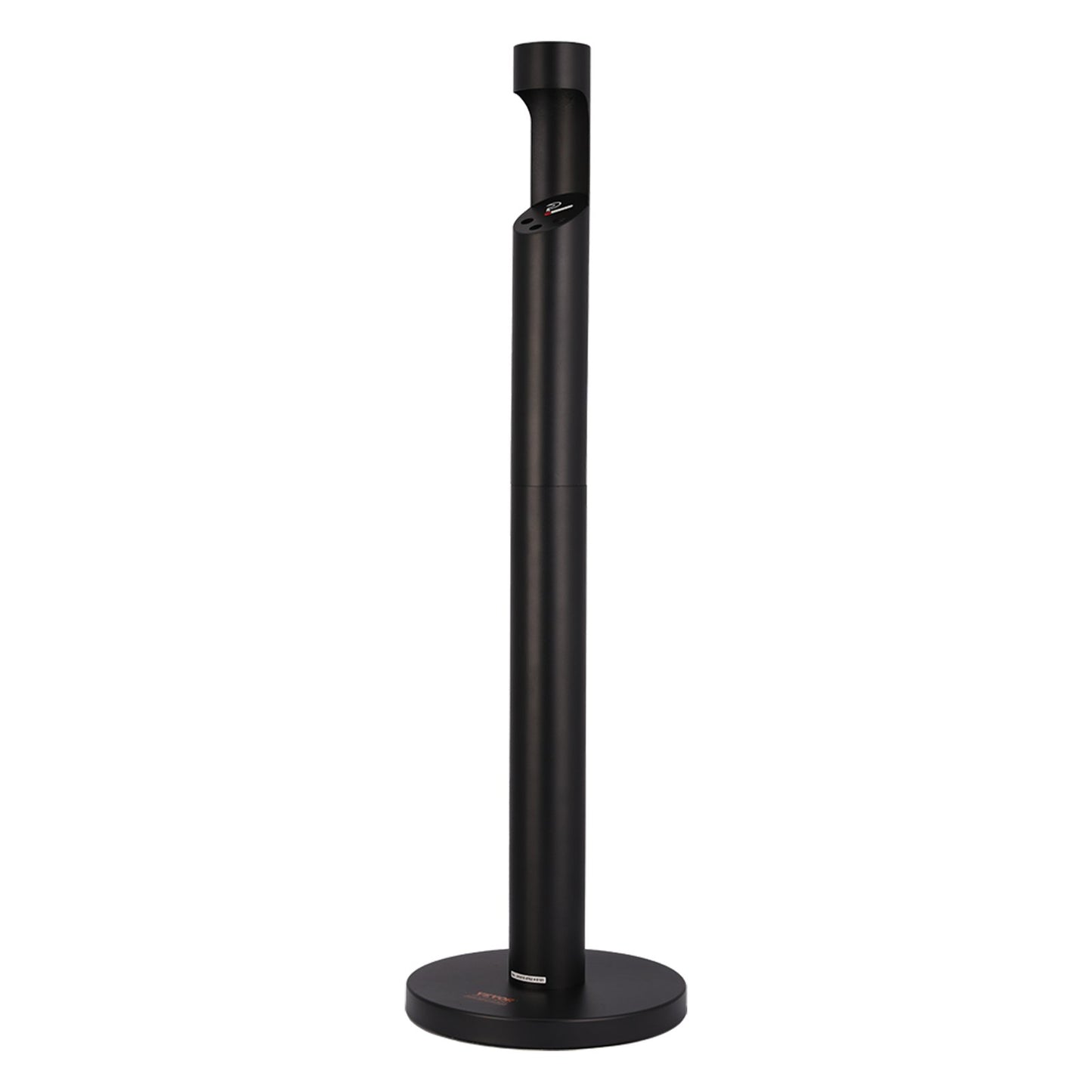 Cigarette Butt Container Freestanding Outdoor Cylinder Butt Disposal Black