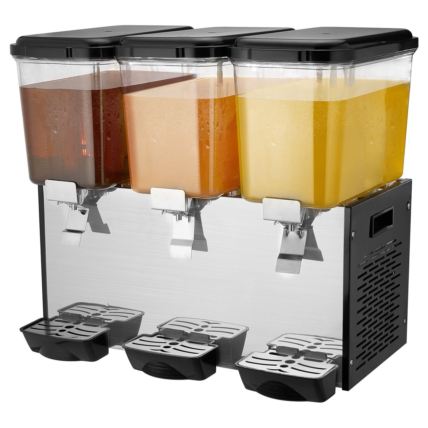 Commercial Beverage Dispenser 18L x 3 tankar Kall Juice Is Drink Dispenser