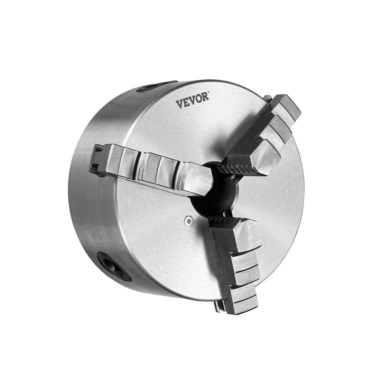 3-Backen-Drehfutter, 5'', selbstzentrierendes Drehfutter, 0,1-5 Zoll/2,5 -125 mm Spannbereich mit T-Schlüssel-Befestigungsschrauben Wendebacken, für Drehmaschine 3D-Druckerbearbeitung Zentrierfräse Bohrmaschine