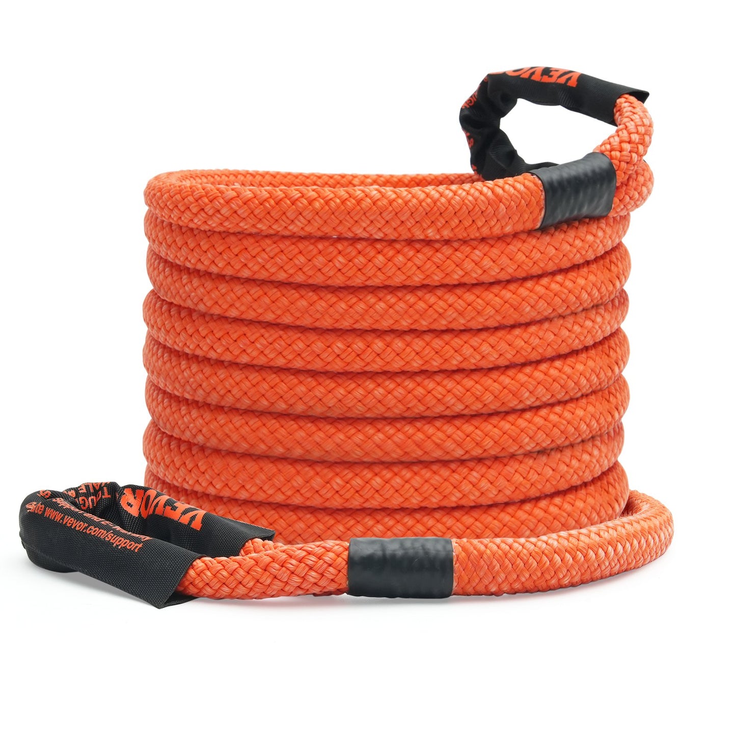 1" x 30" Kinetic Recovery Bogserrep 38 000 lbs, Heavy Duty Off Road Snatch Strap, Extrem Duty 30% Elasticitet Energi Snap Strap för Jeep Car Truck ATV UTV SUV Traktor
