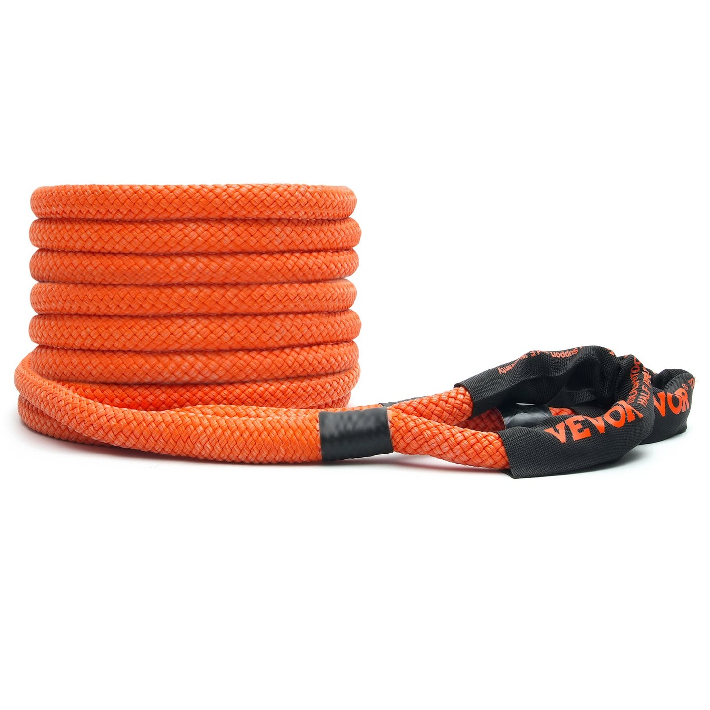1" x 30" Kinetic Recovery Bogserrep 38 000 lbs, Heavy Duty Off Road Snatch Strap, Extrem Duty 30% Elasticitet Energi Snap Strap för Jeep Car Truck ATV UTV SUV Traktor