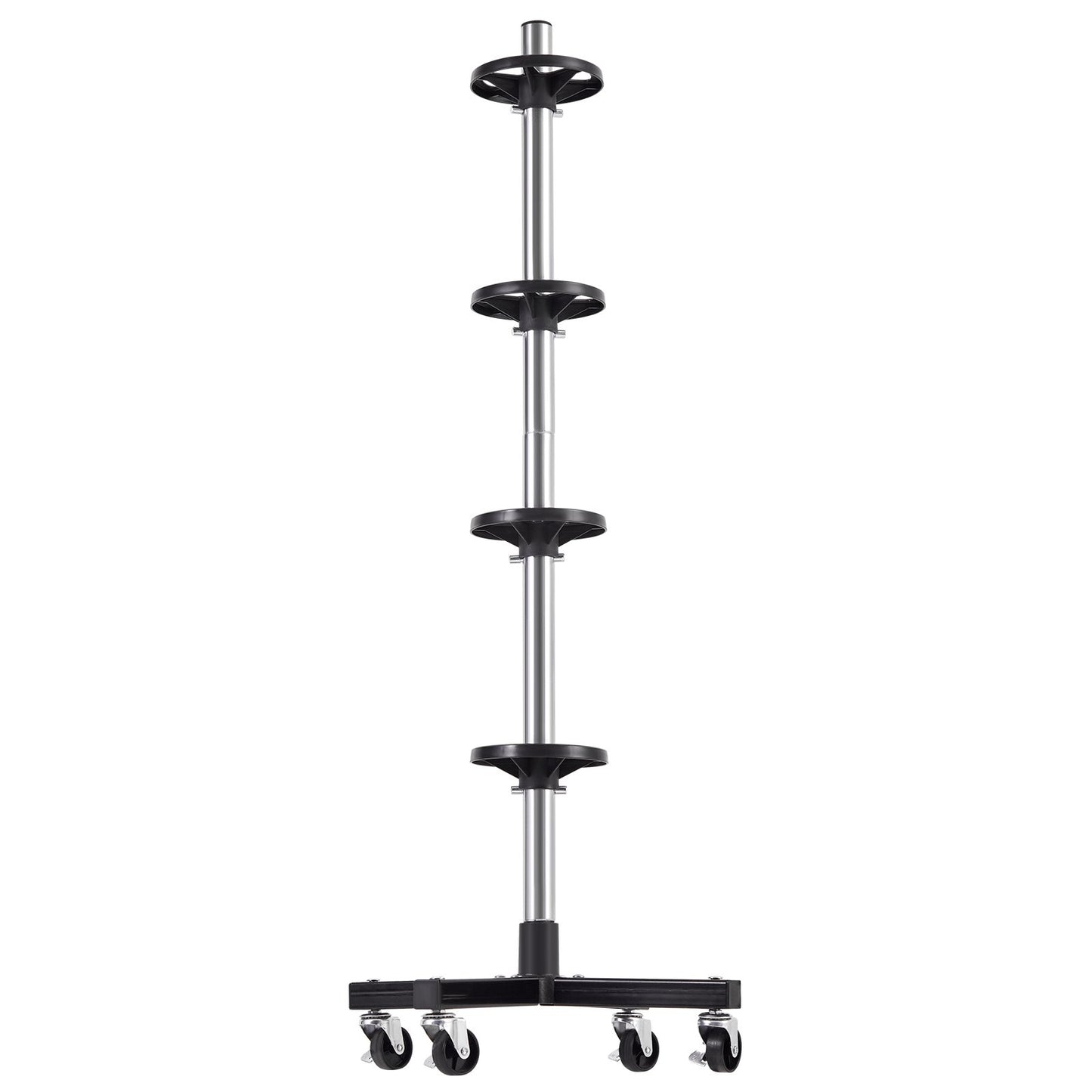 Tire rack for 4 tires with rim Mobile tire rack Fits up to 225 mm wide tires