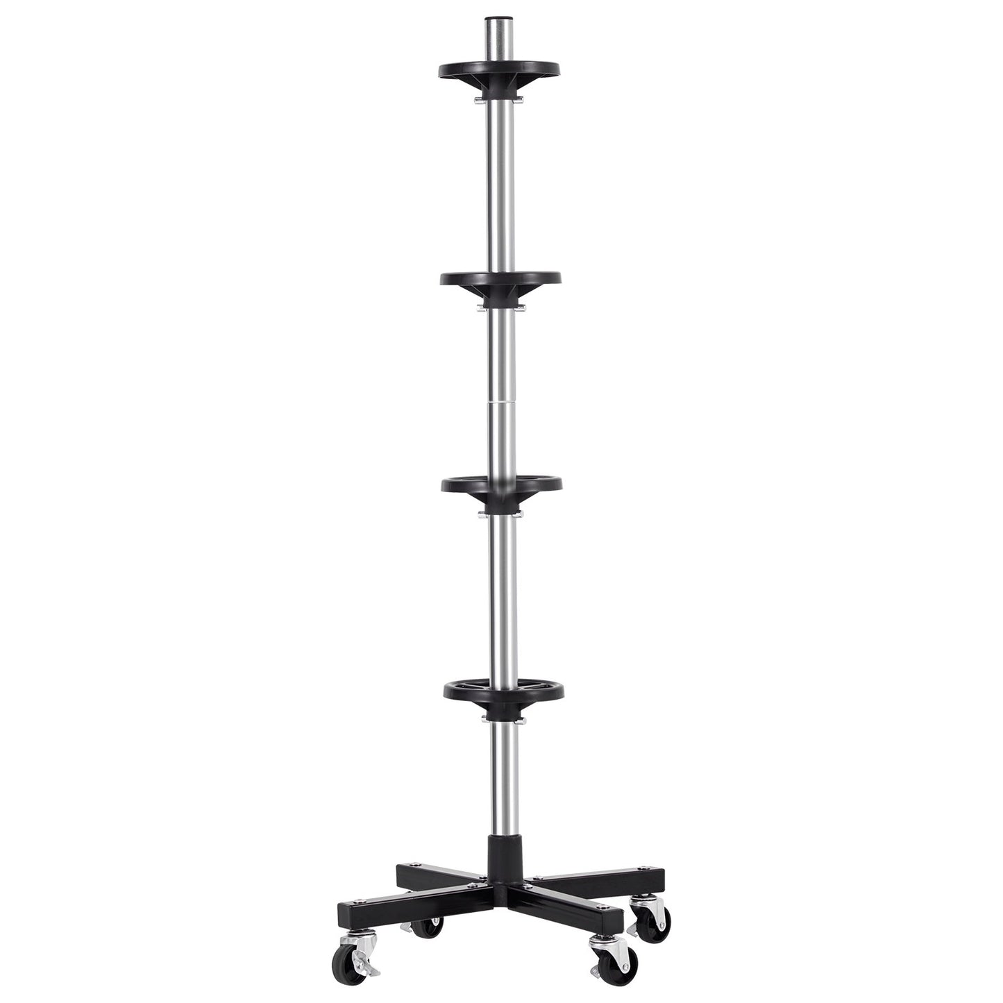 Tire rack for 4 tires with rim Mobile tire rack Fits up to 225 mm wide tires